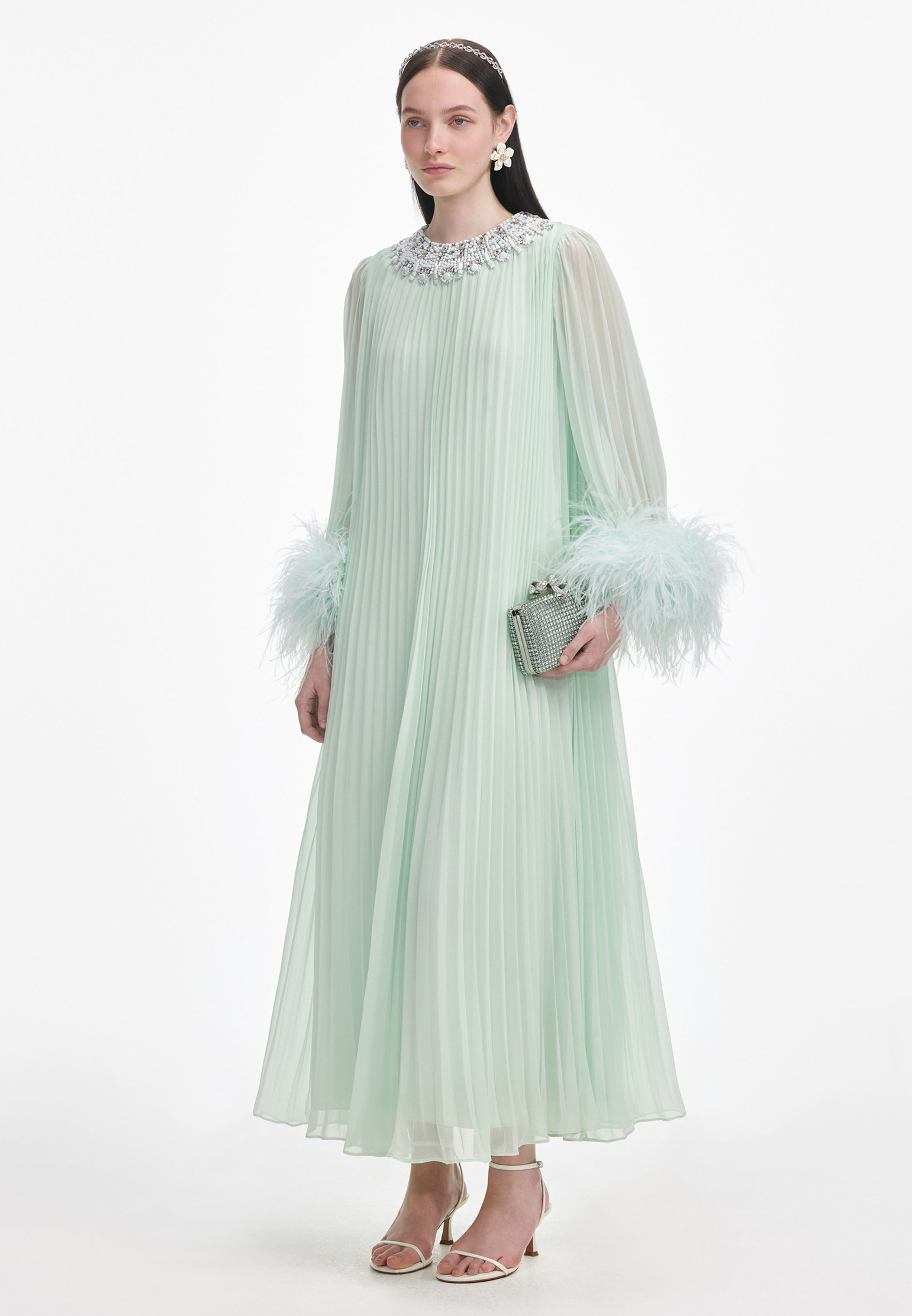 

Платье SELF-PORTRAIT, Зеленый, Зеленый