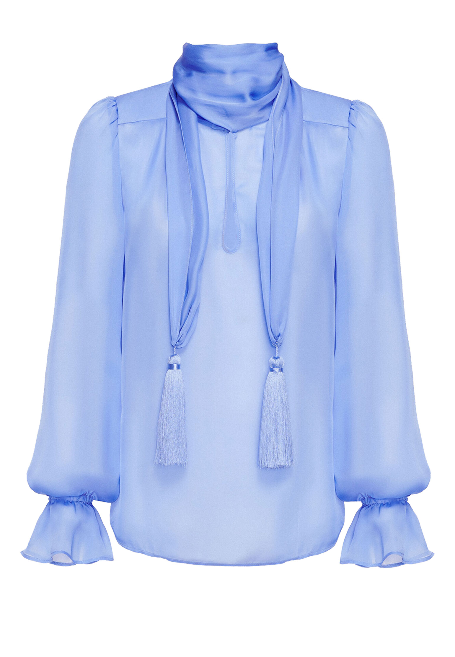 Блуза LUISA SPAGNOLI Голубой, размер L