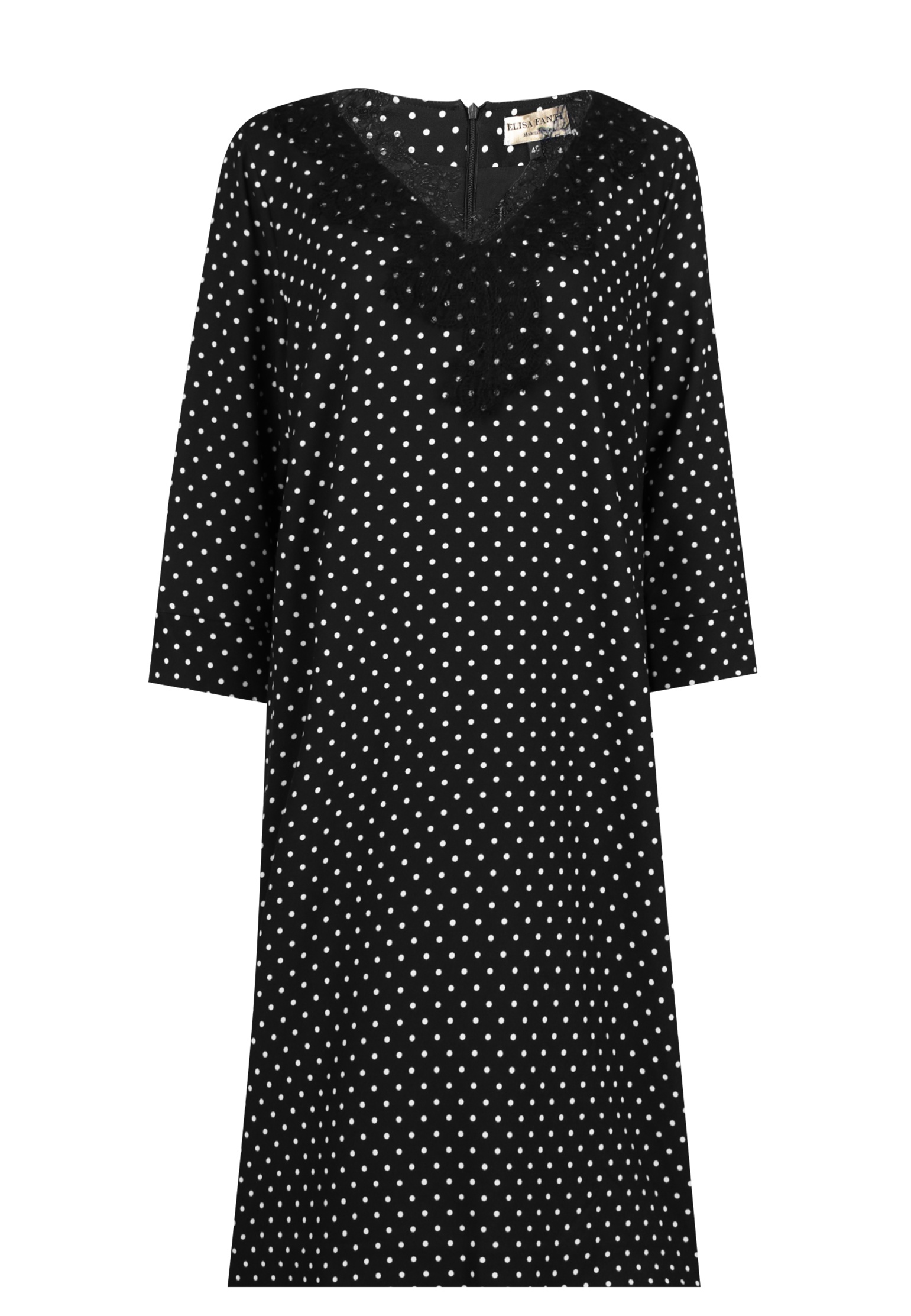 Платье ELISA FANTI Черный, размер 52 145035 - фото 1