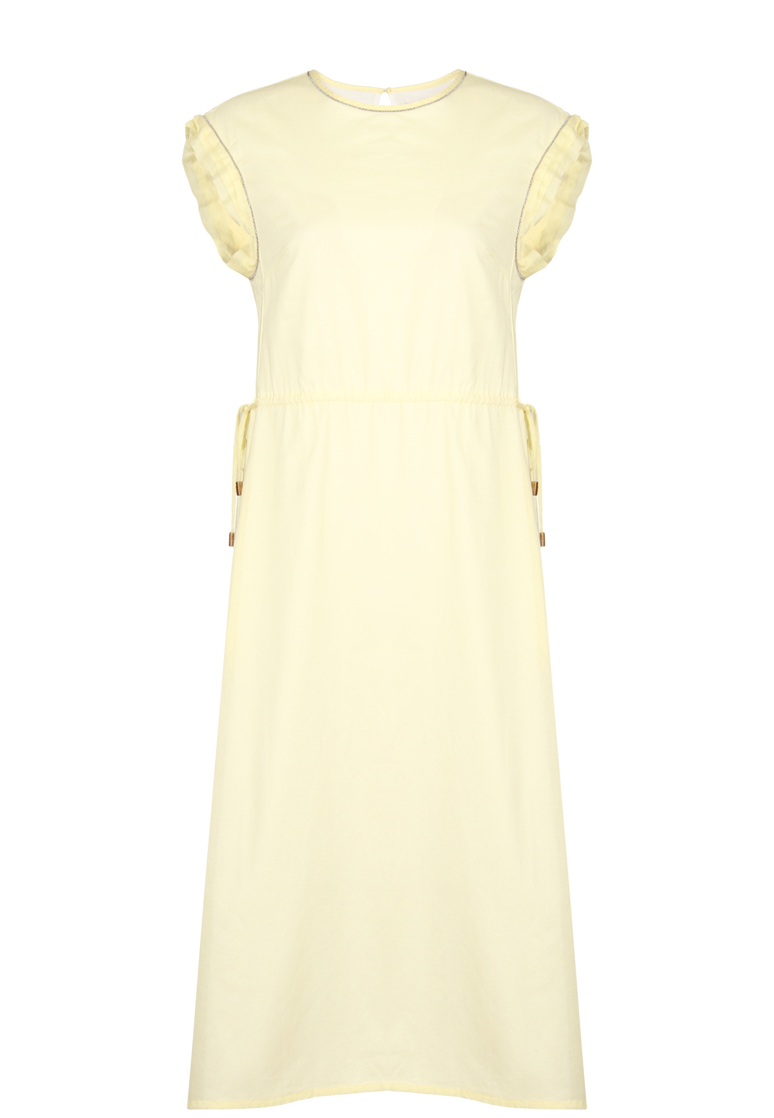 Платье PESERICO Желтый, размер 44 141162 - фото 1