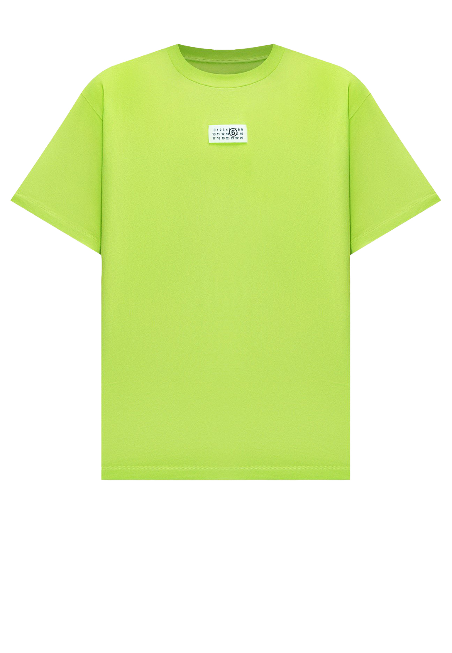 

Футболка MM6 Maison Margiela, Зеленый, Зеленый