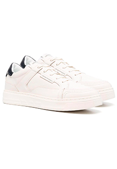 Белые комбинированные кроссовки EMPORIO ARMANI
