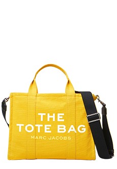 Желтая сумка-тоут The Small Tote Bag MARC JACOBS