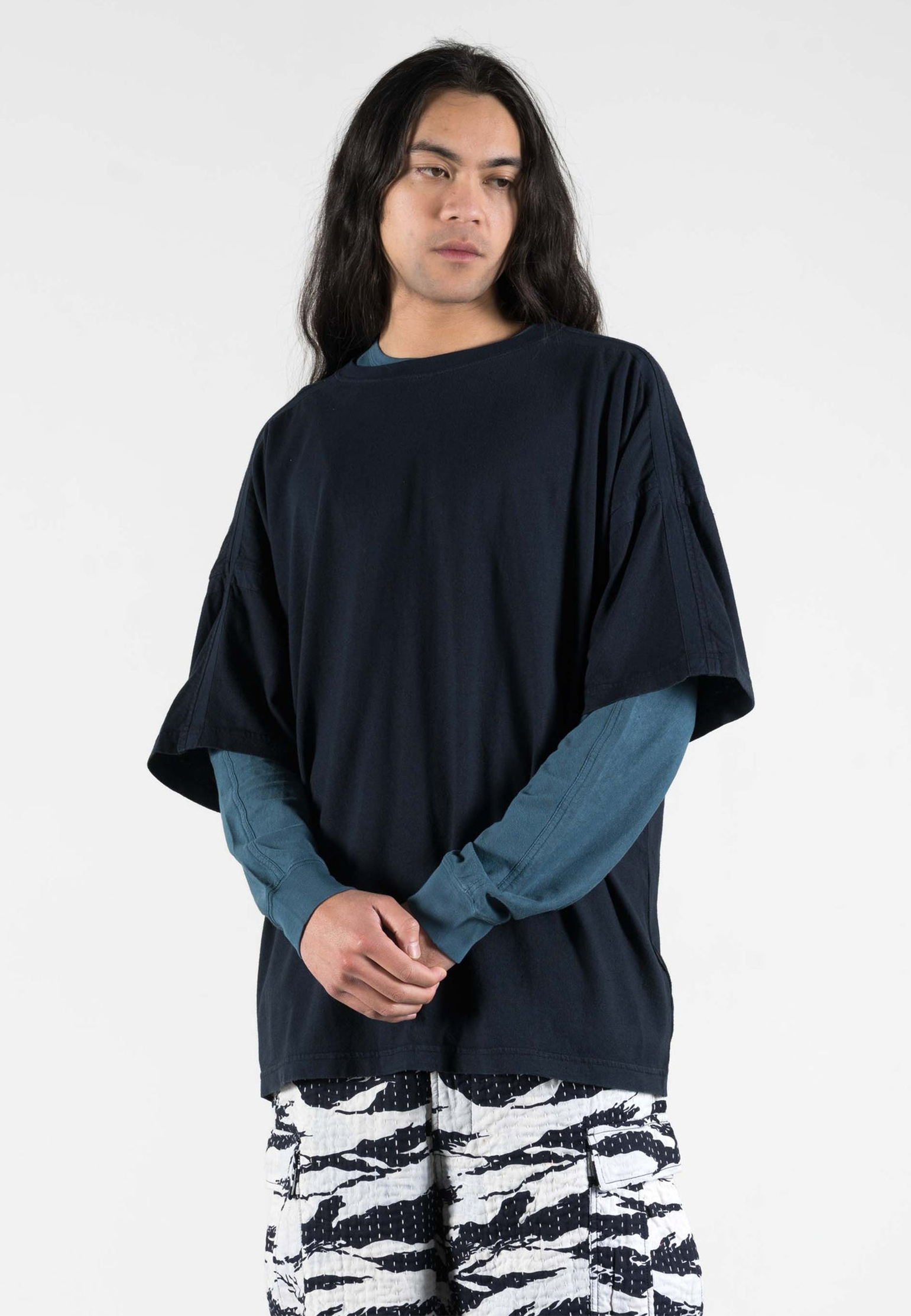 

Футболка MAHARISHI, Синий, Синий