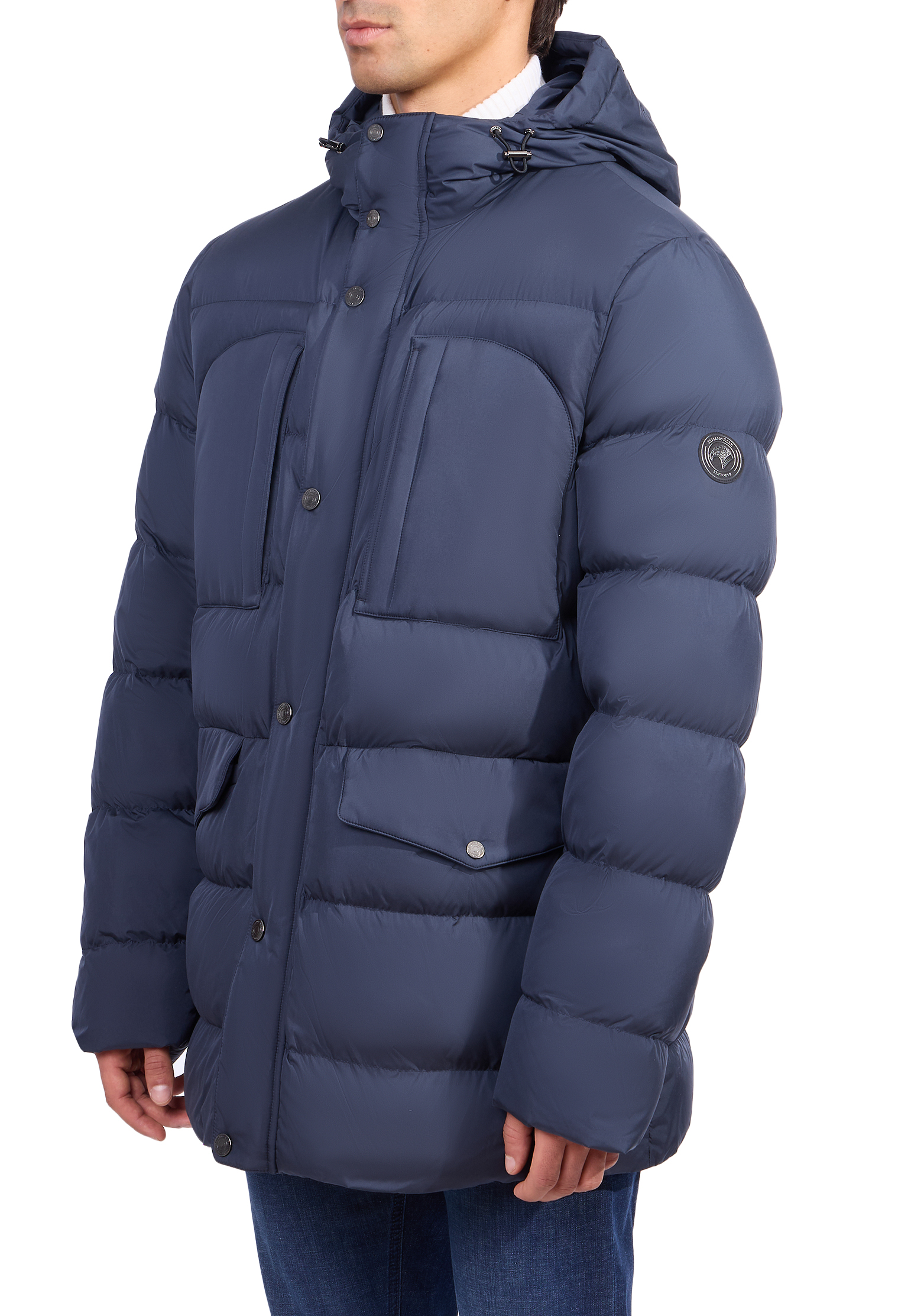 

Пуховик STEFANO RICCI, Синий, Синий