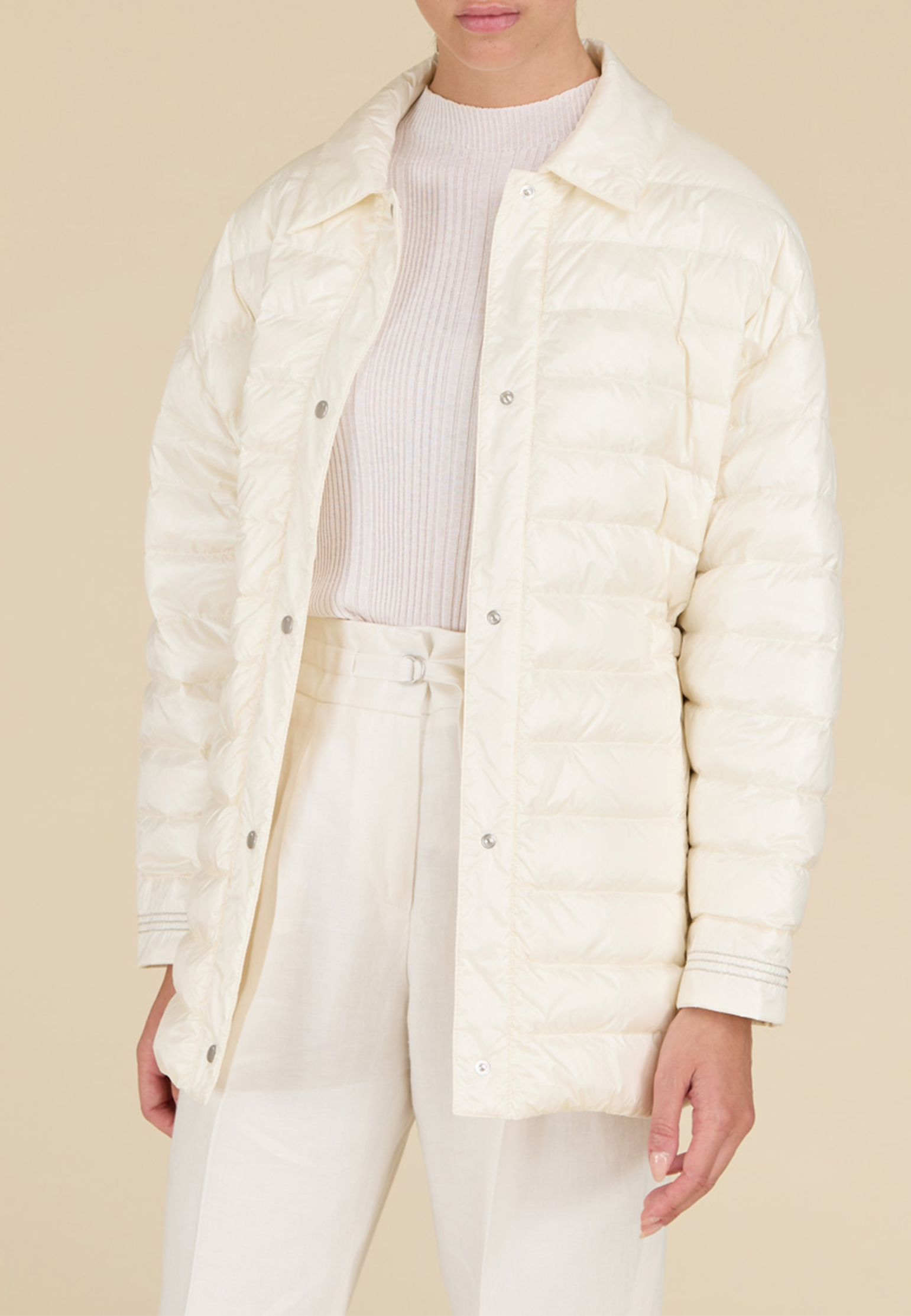 Куртка PESERICO Белый, размер 42