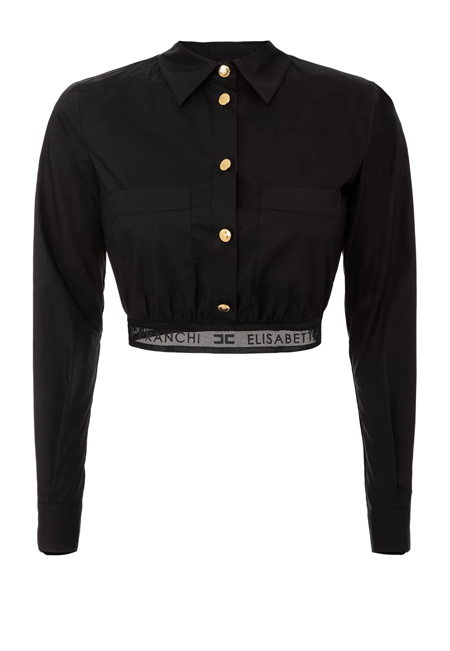 

Рубашка ELISABETTA FRANCHI, Черный, Черный