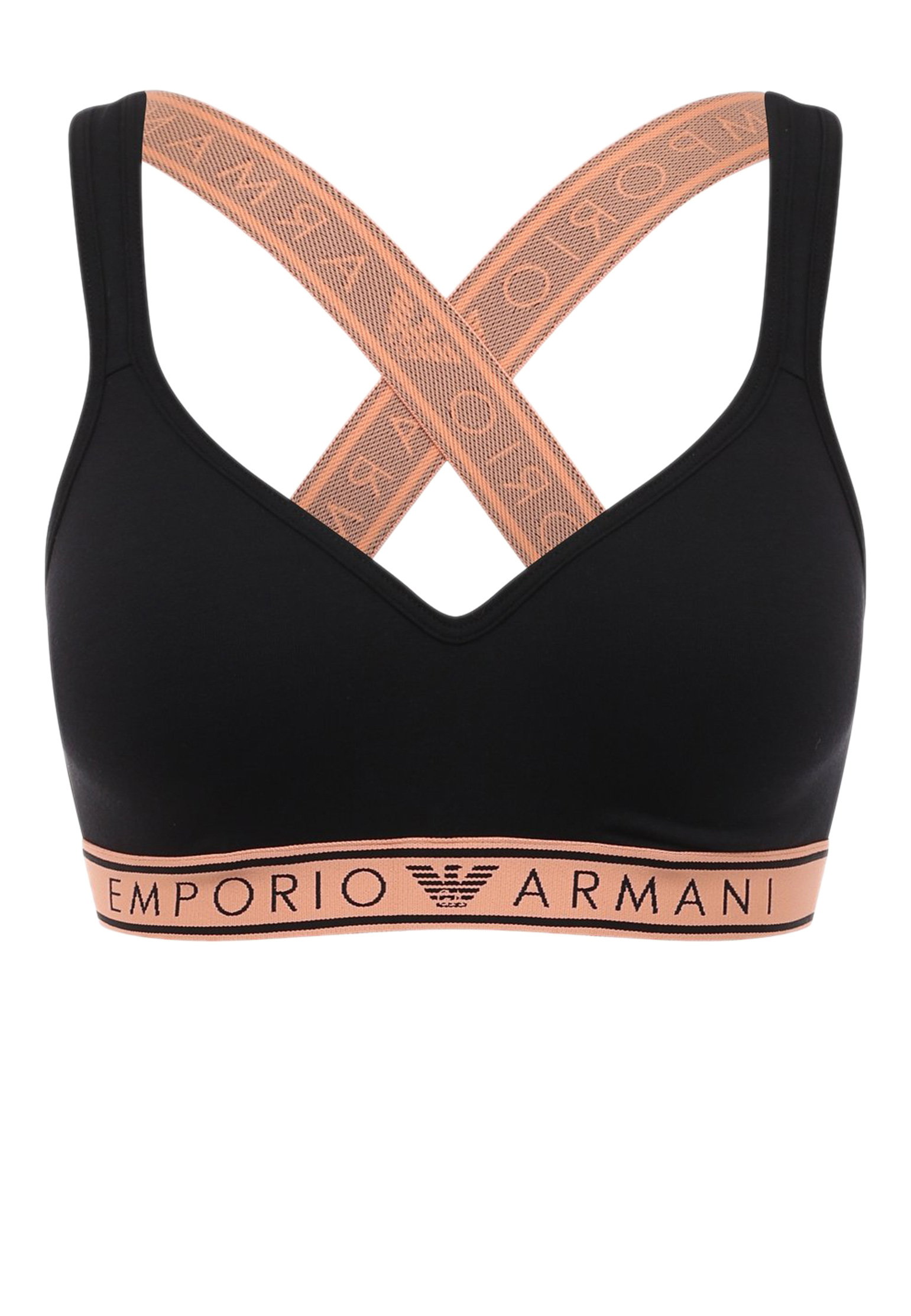 Бюстгальтер EMPORIO ARMANI Underwear Черный, размер S
