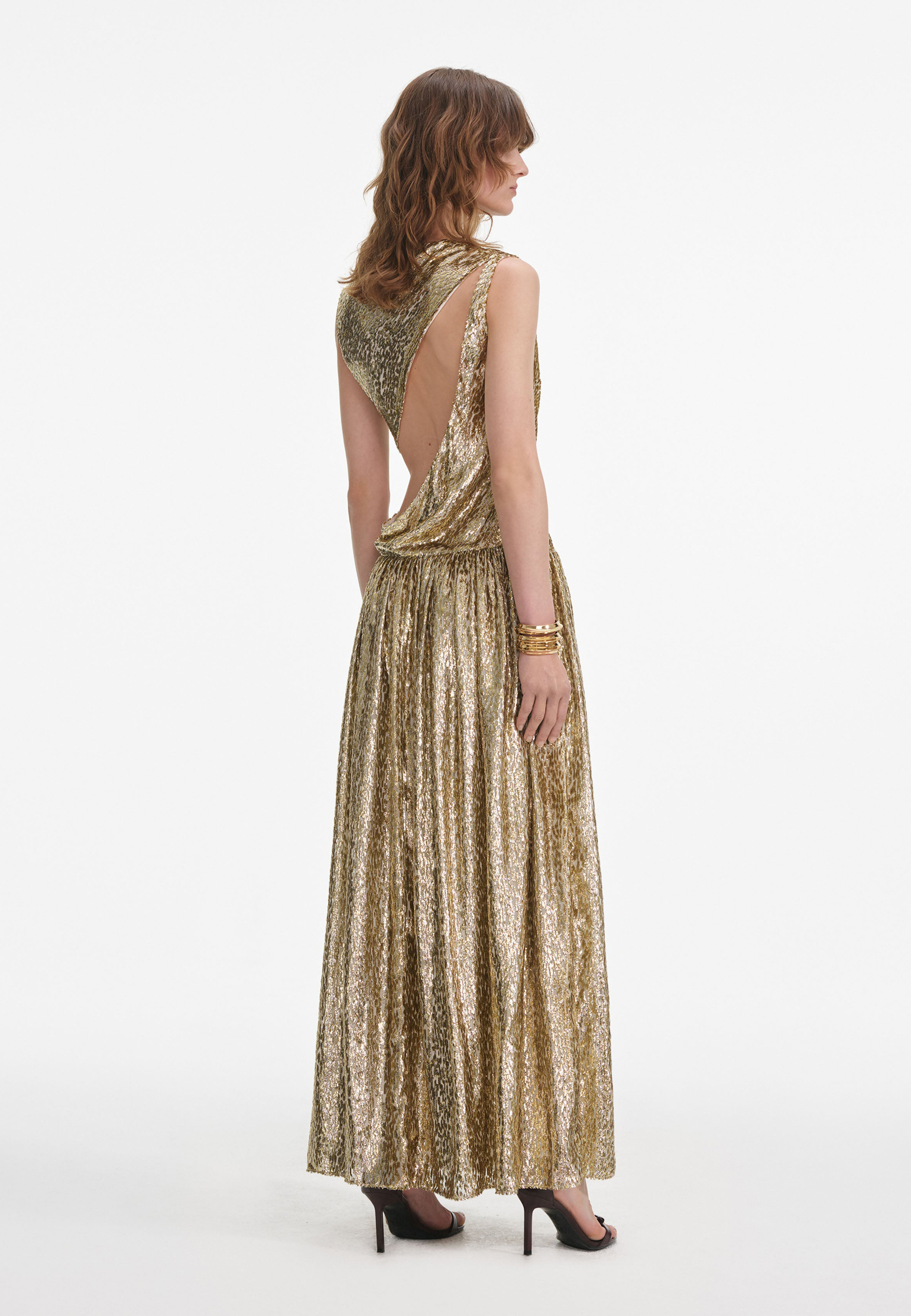 

Платье SELF-PORTRAIT, Золотой, Золотой