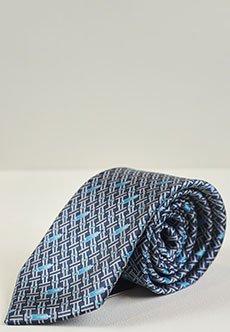 Серый галстук ZILLI