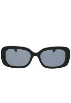 Черные овальные очки McQ