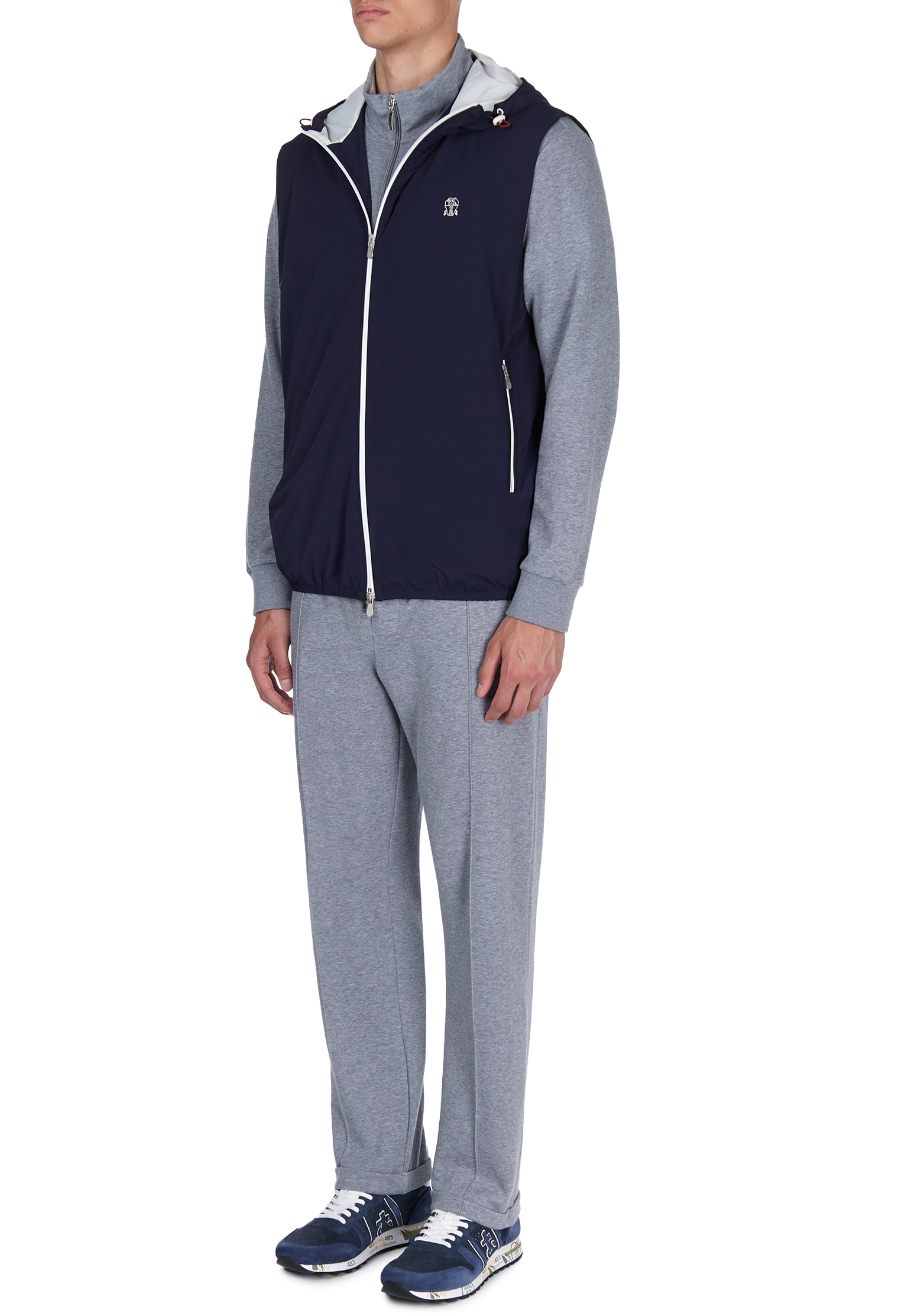 

Жилет BRUNELLO CUCINELLI, Синий, Синий