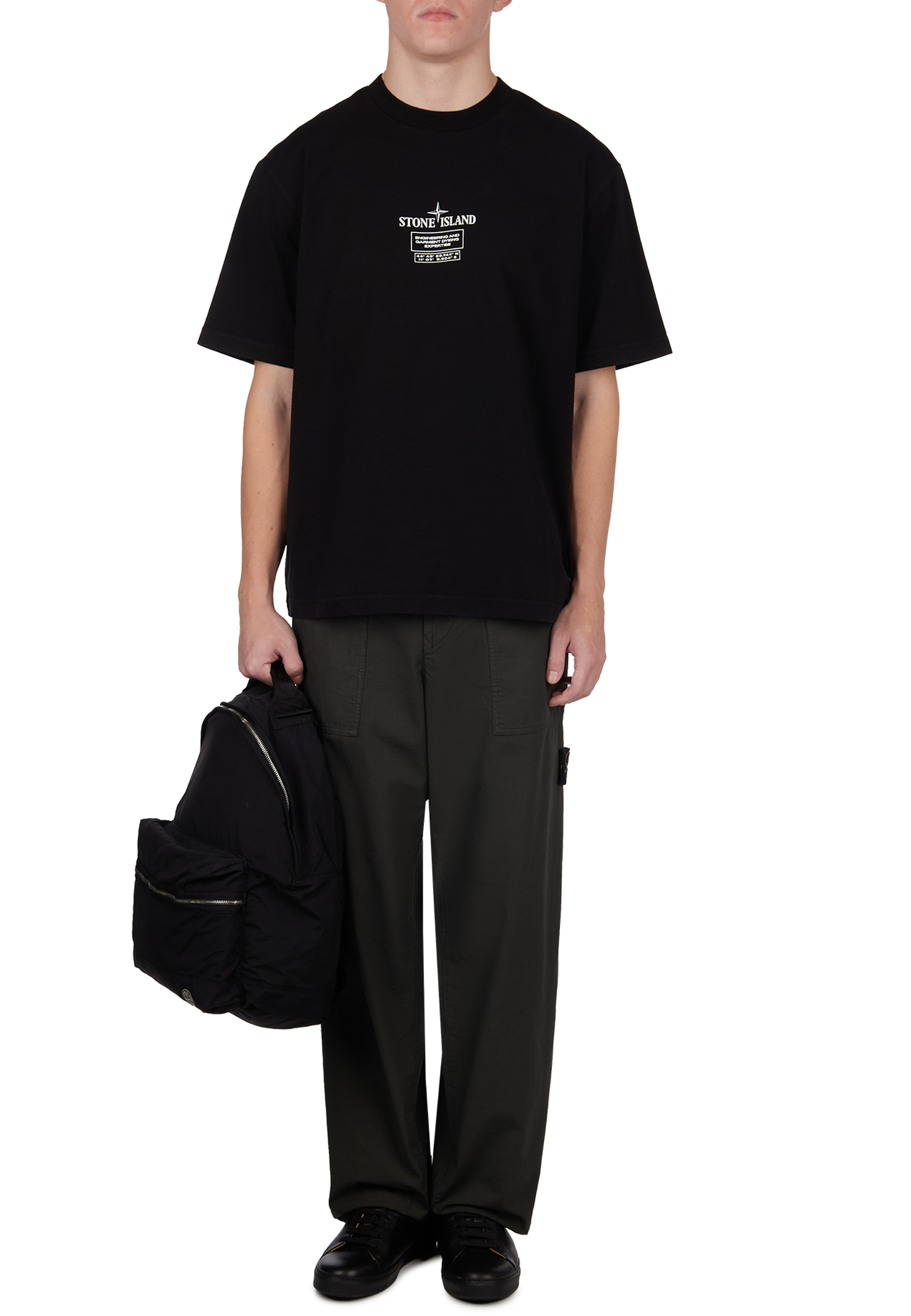 

Футболка STONE ISLAND, Черный, Черный