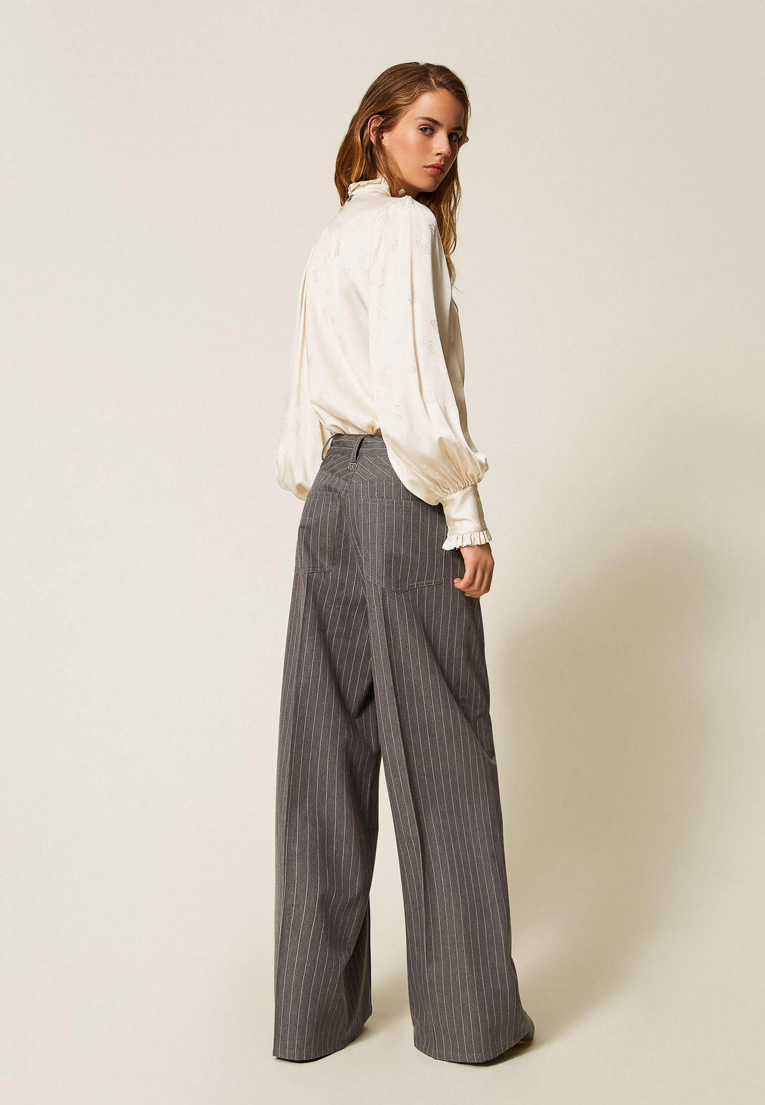 

Брюки TWINSET Milano, Серый, Серый