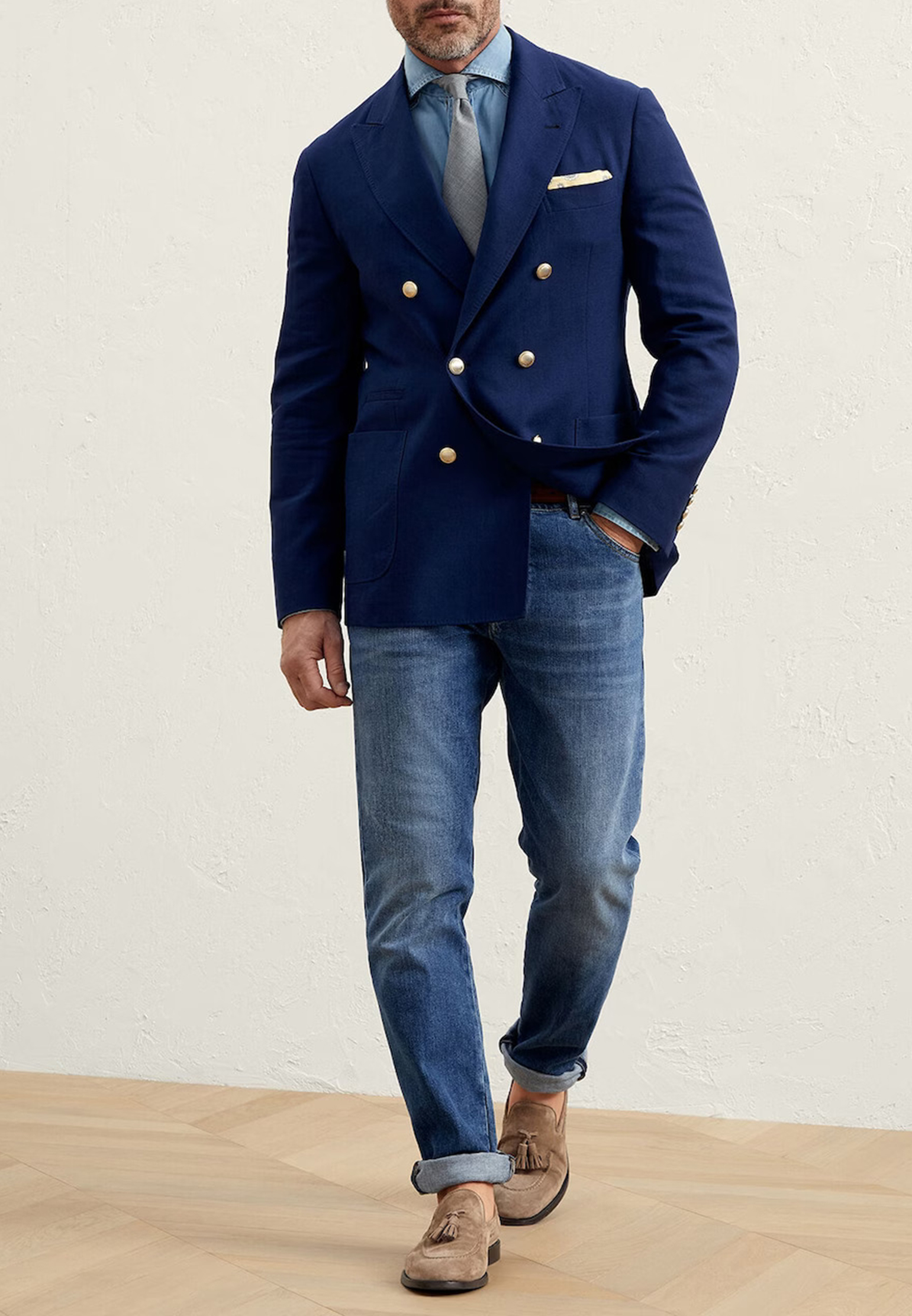 

Джинсы BRUNELLO CUCINELLI, Синий, Синий