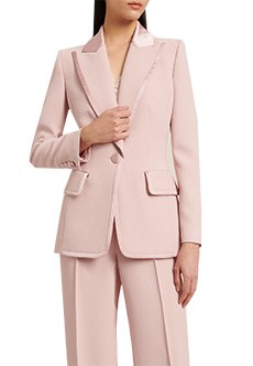 Розовый пиджак LUISA SPAGNOLI