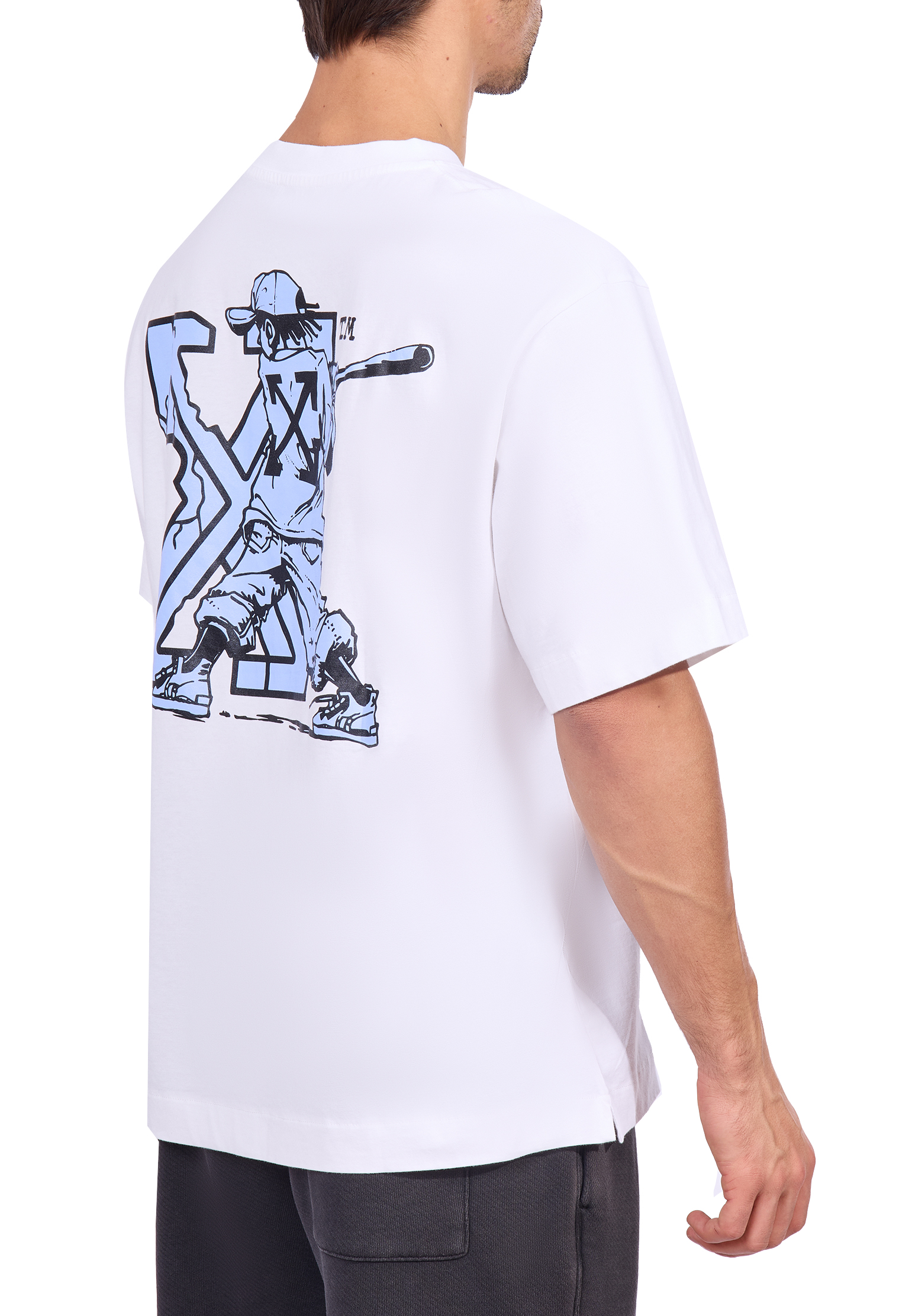 

Футболка OFF-WHITE, Белый, Белый