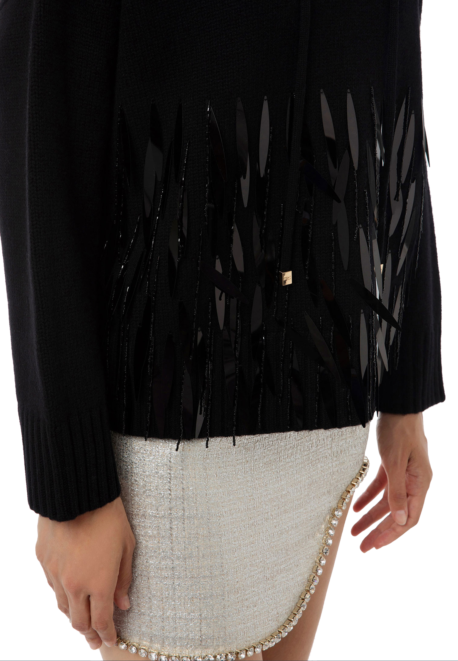

Джемпер ELISABETTA FRANCHI, Черный, Черный