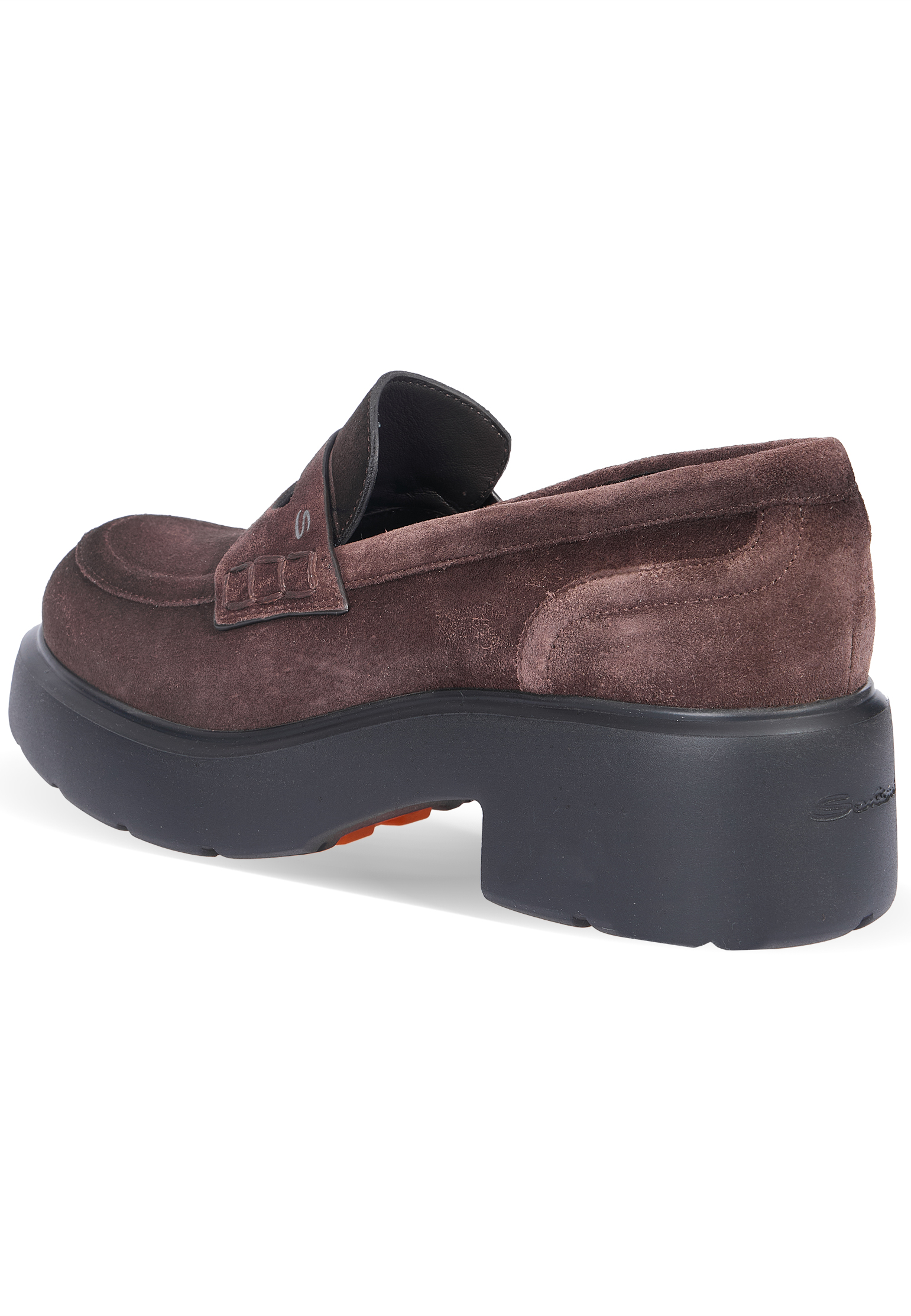 

Лоферы SANTONI, Коричневый, Коричневый