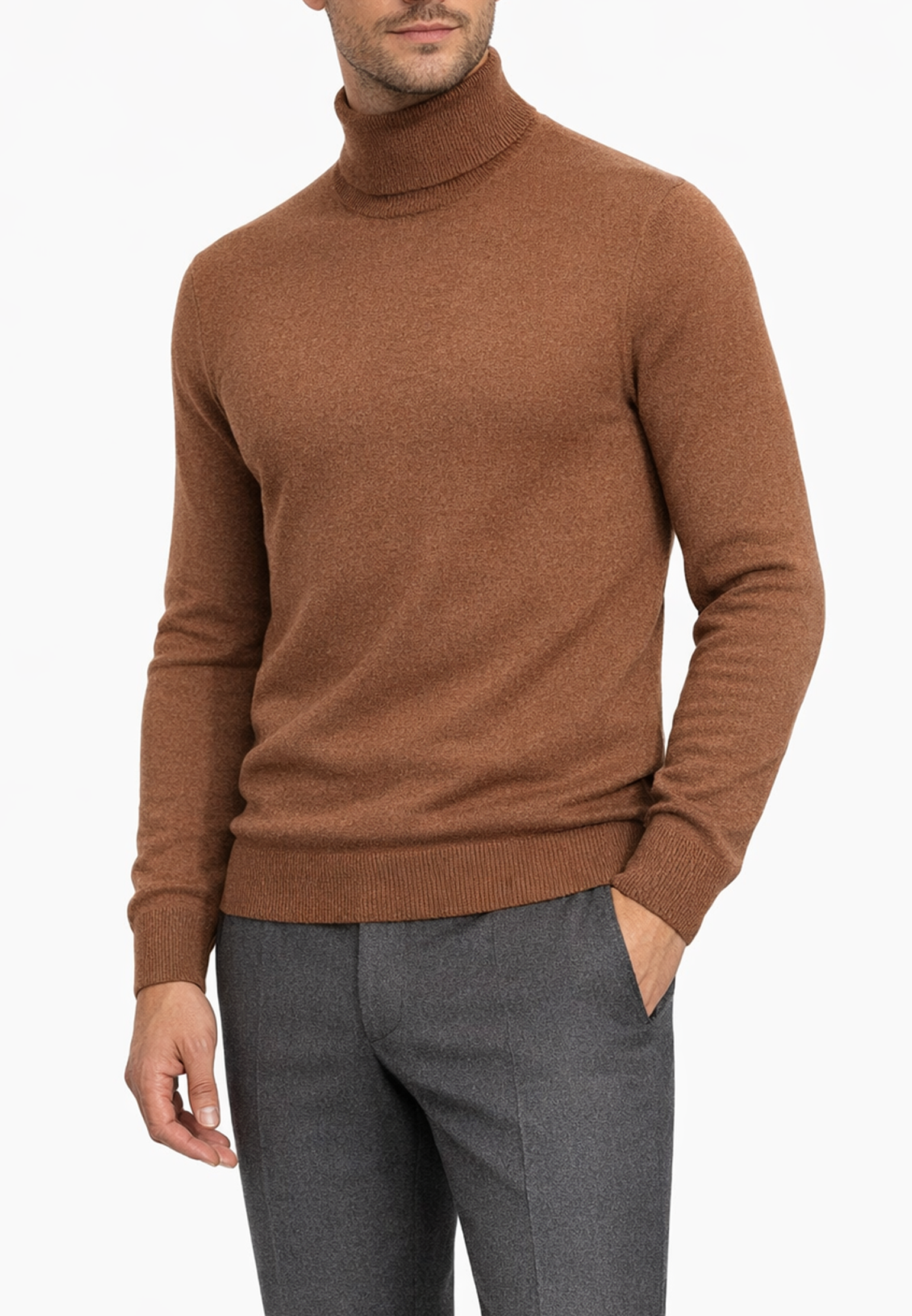 

Водолазка CORNELIANI, Коричневый, Коричневый