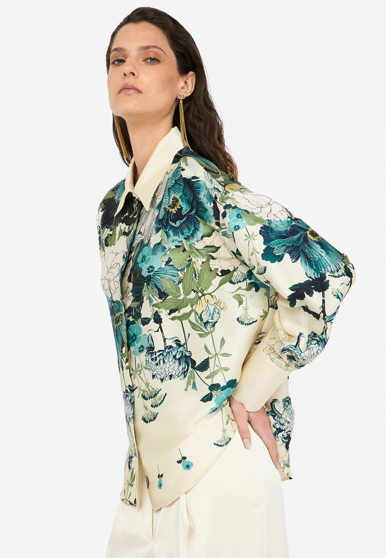 

Блуза LIU JO, Зеленый, Зеленый