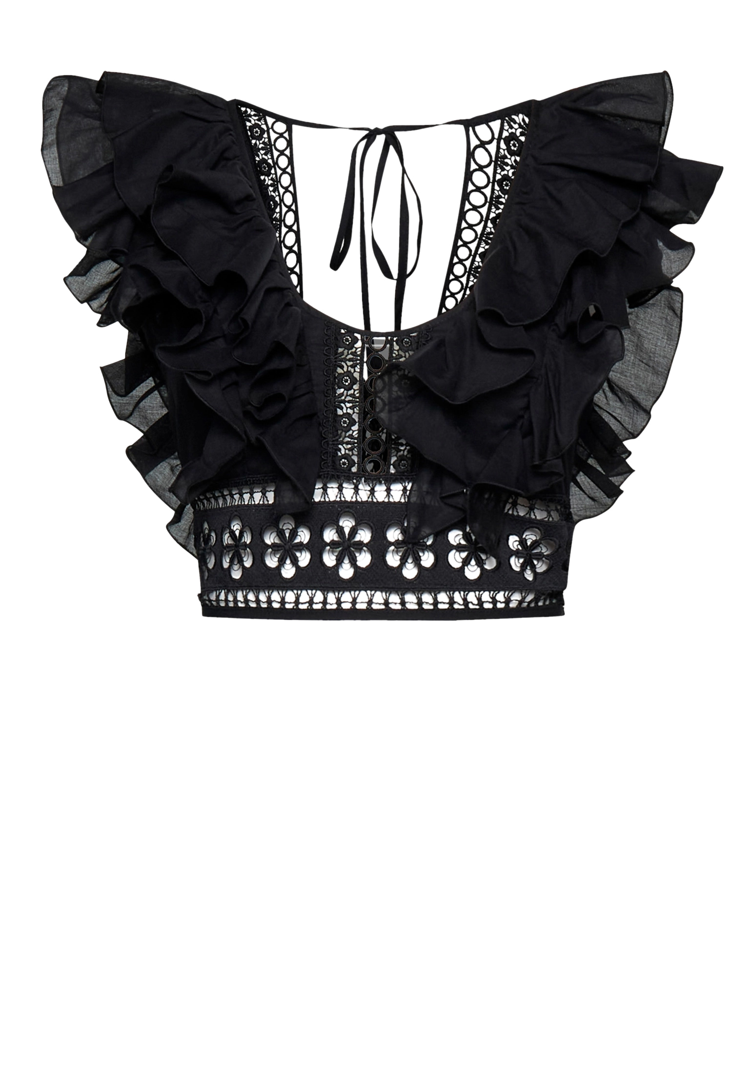 

Топ CHARO RUIZ IBIZA, Черный, Черный