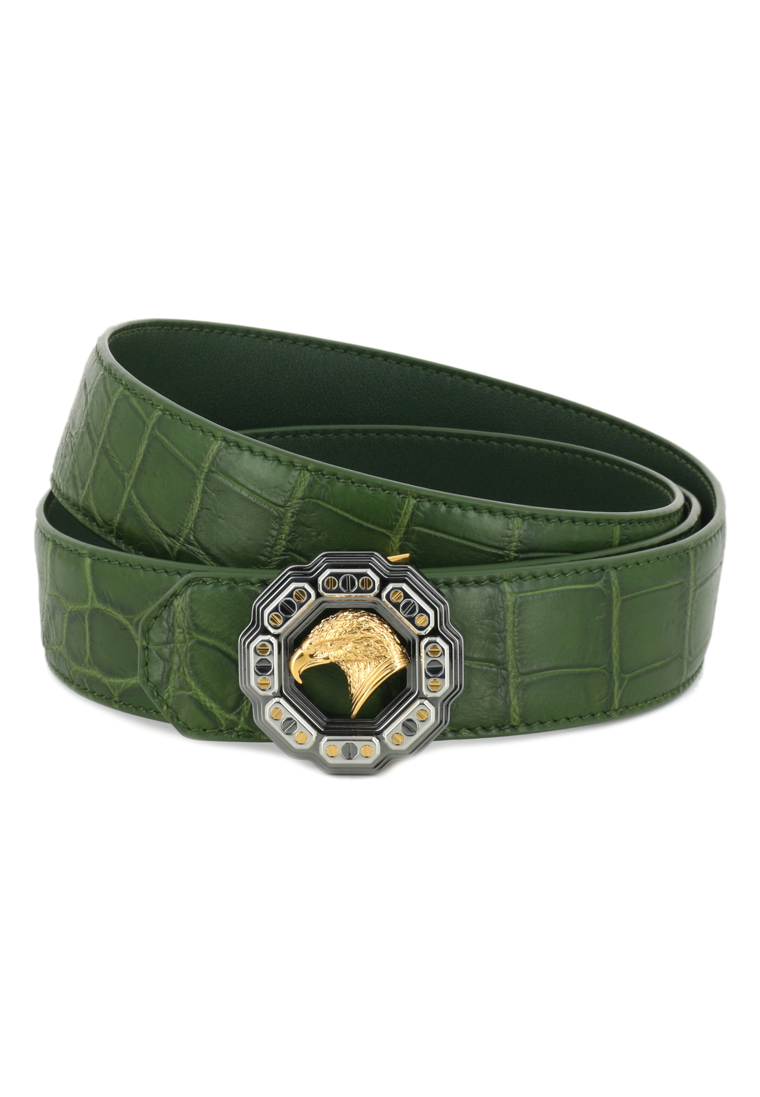 

Ремень STEFANO RICCI, Зеленый, Зеленый