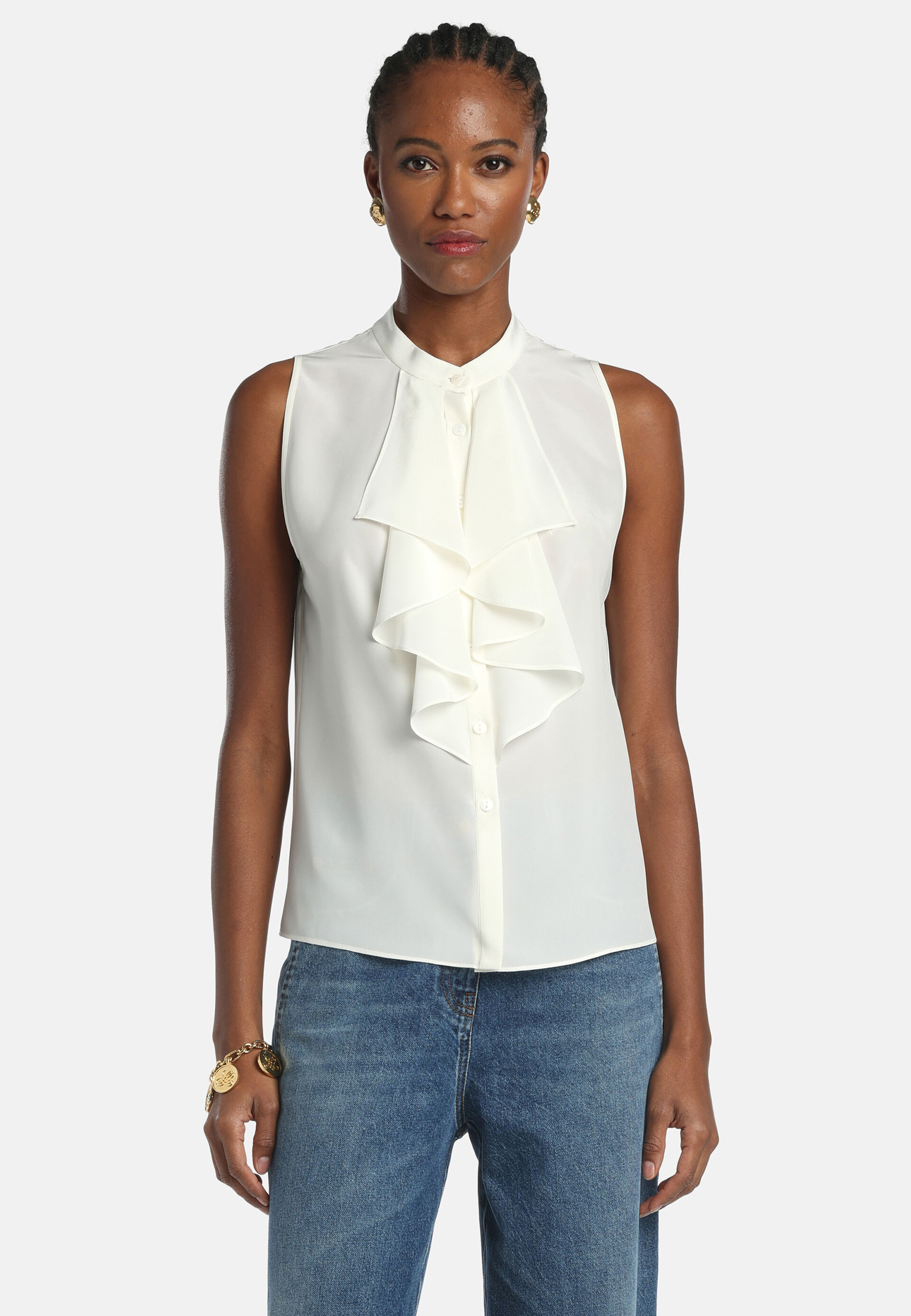 

Блуза LUISA SPAGNOLI, Белый, Белый