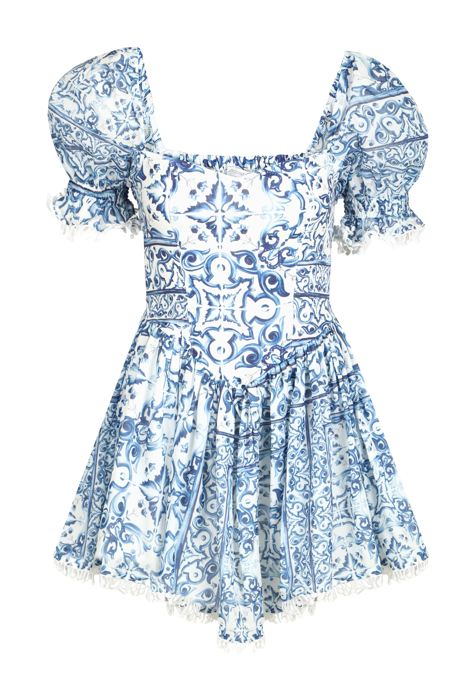 Платье POSITANO COUTURE BY BLITZ Голубой, размер S