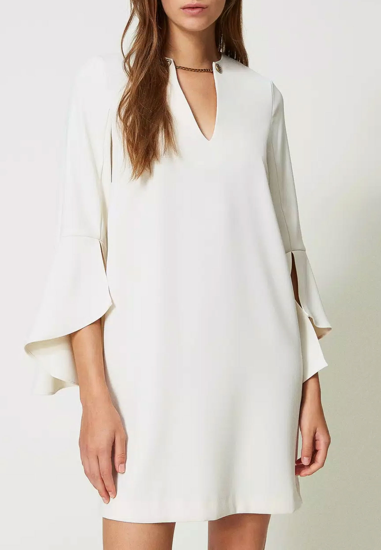 Платье TWINSET Milano Белый, размер 46