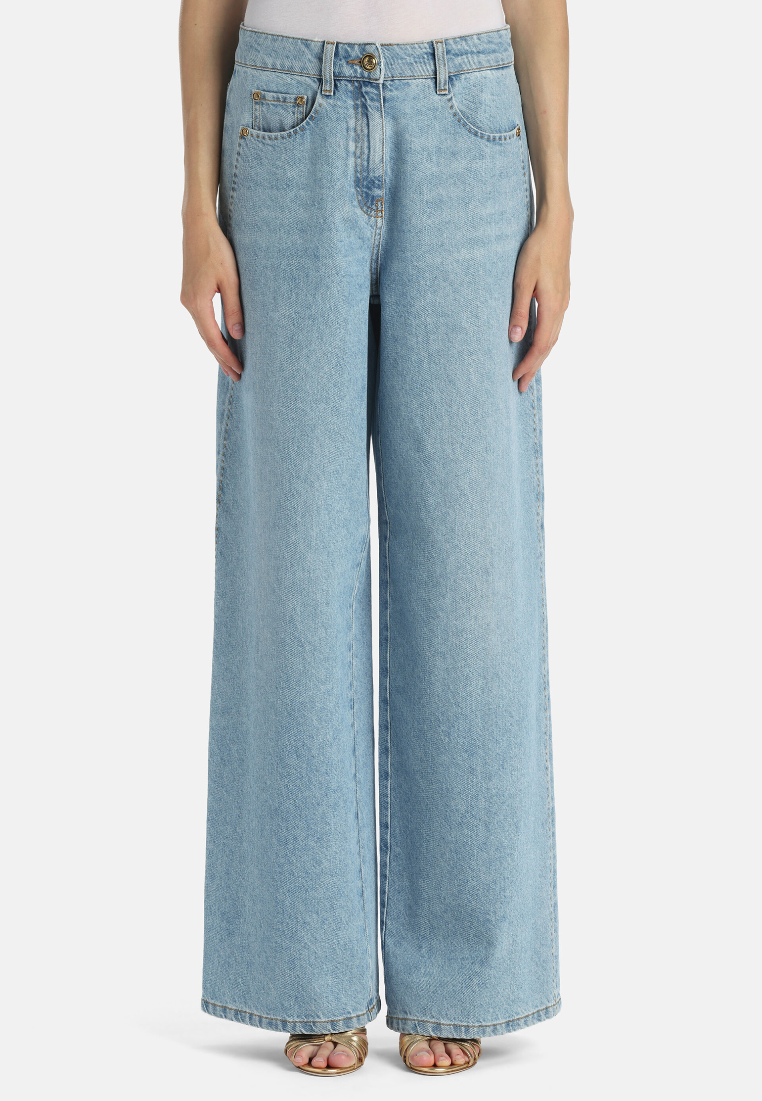 

Джинсы LUISA SPAGNOLI, Голубой, Голубой