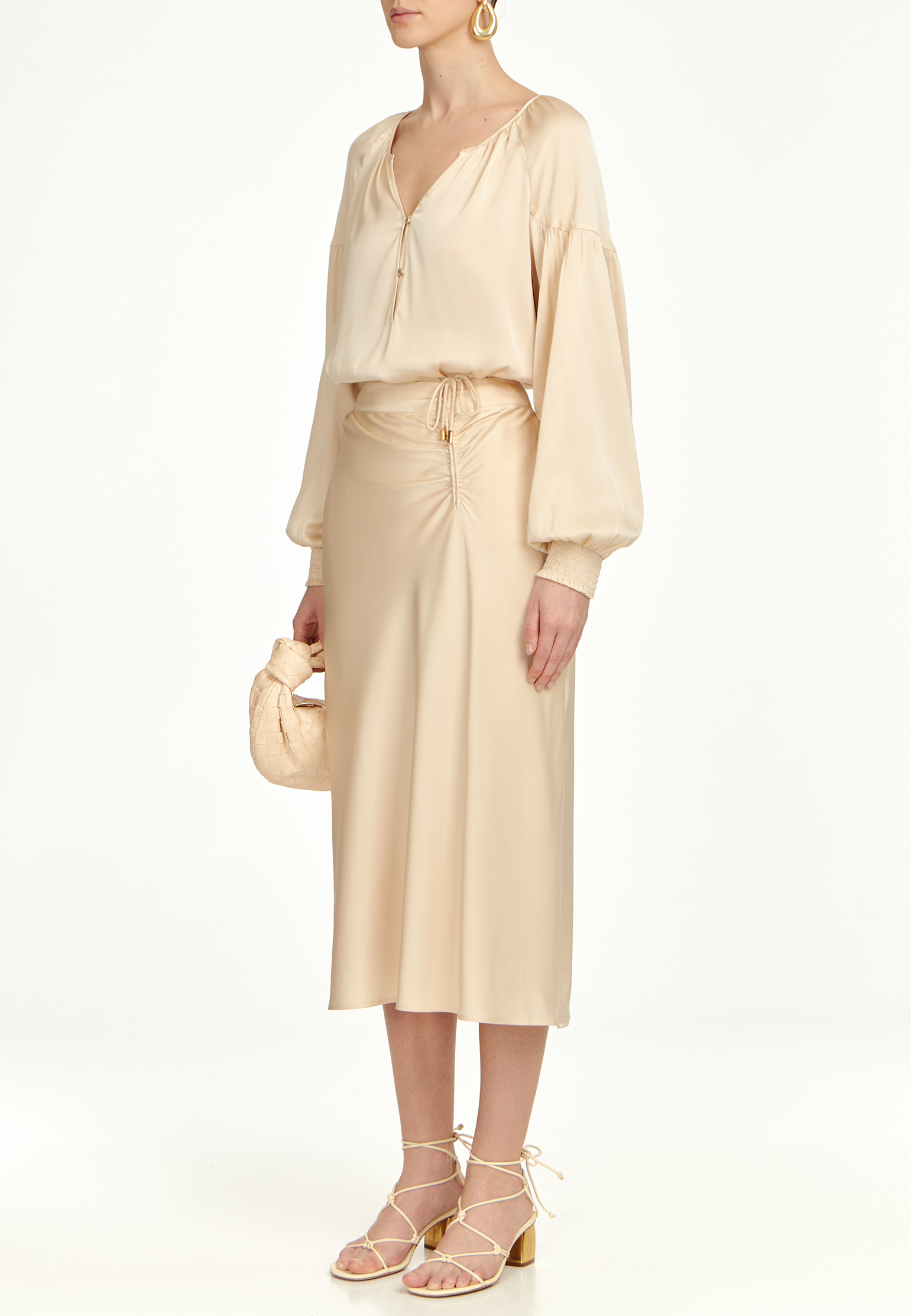

Блуза IVI COLLECTION, Бежевый, Бежевый