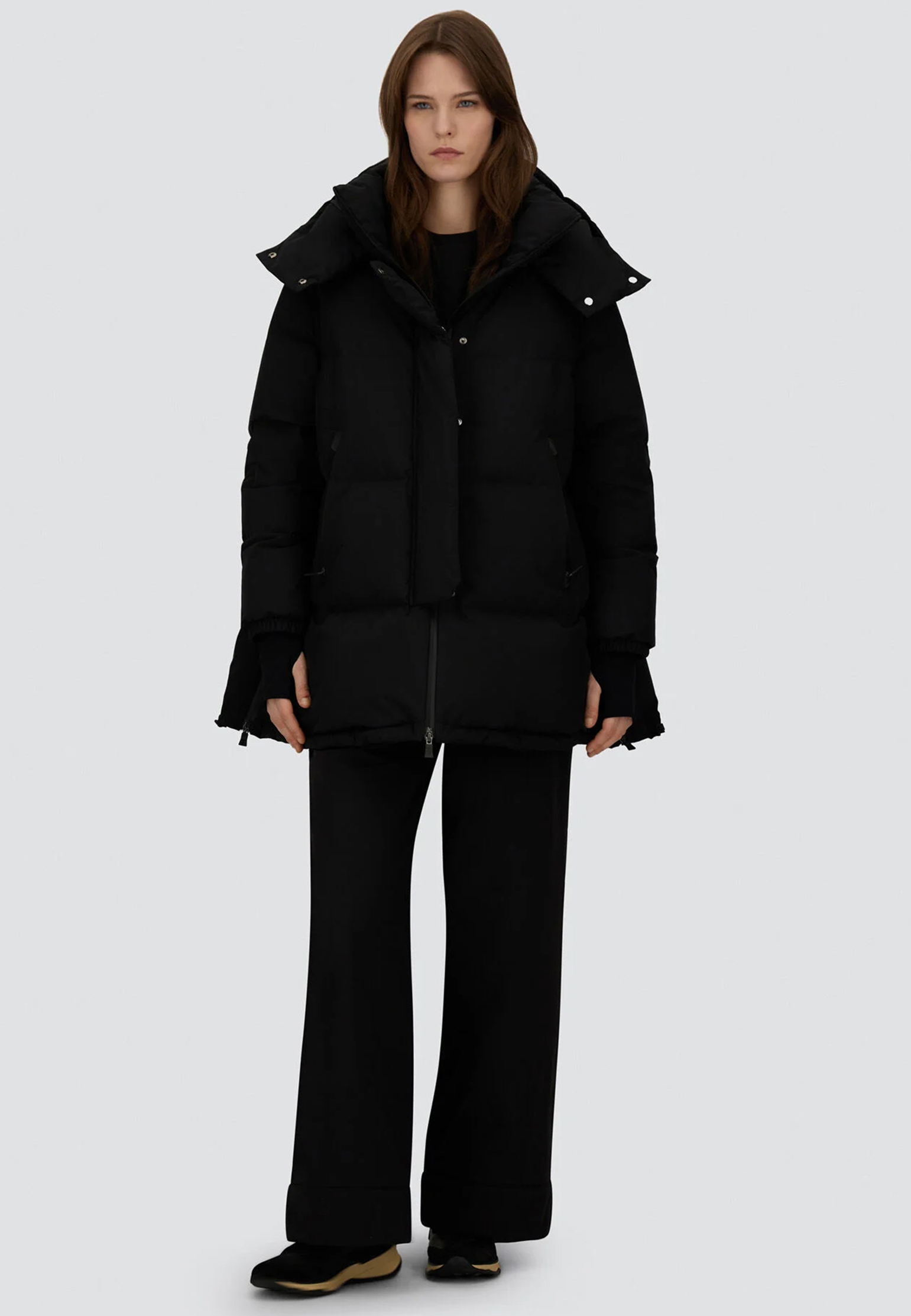 

Пуховик HERNO, Черный, Черный