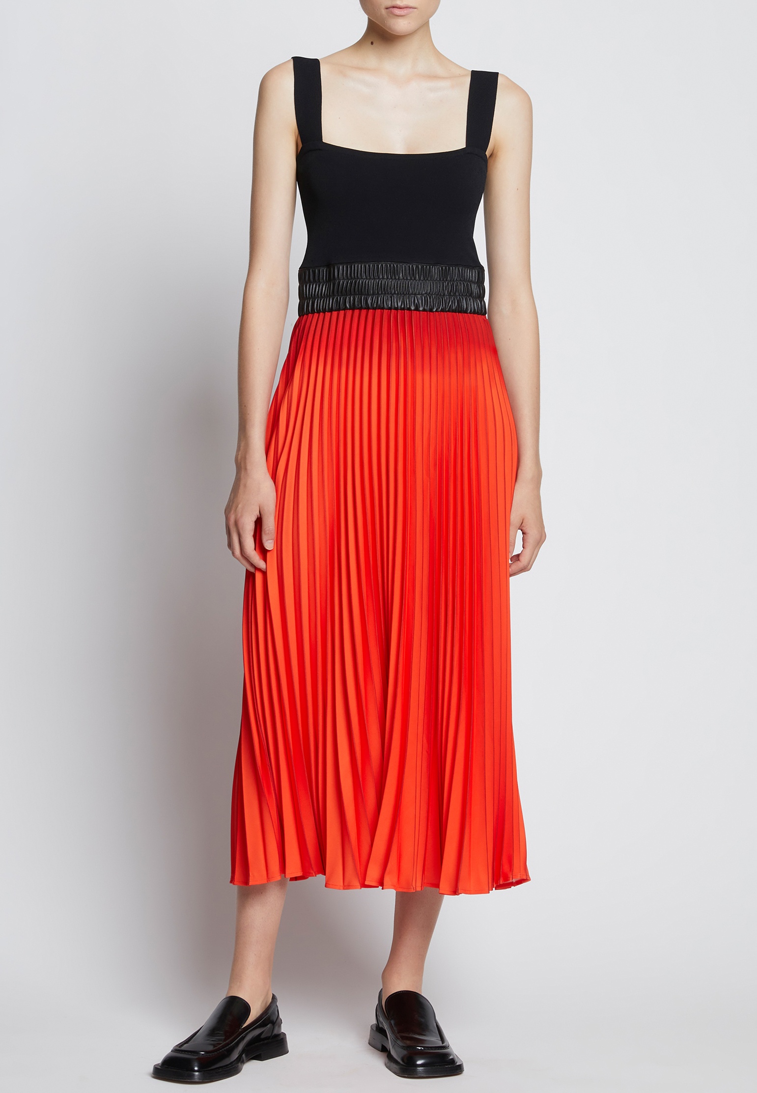 Платье PROENZA SCHOULER Оранжевый, размер 2 142348 - фото 1