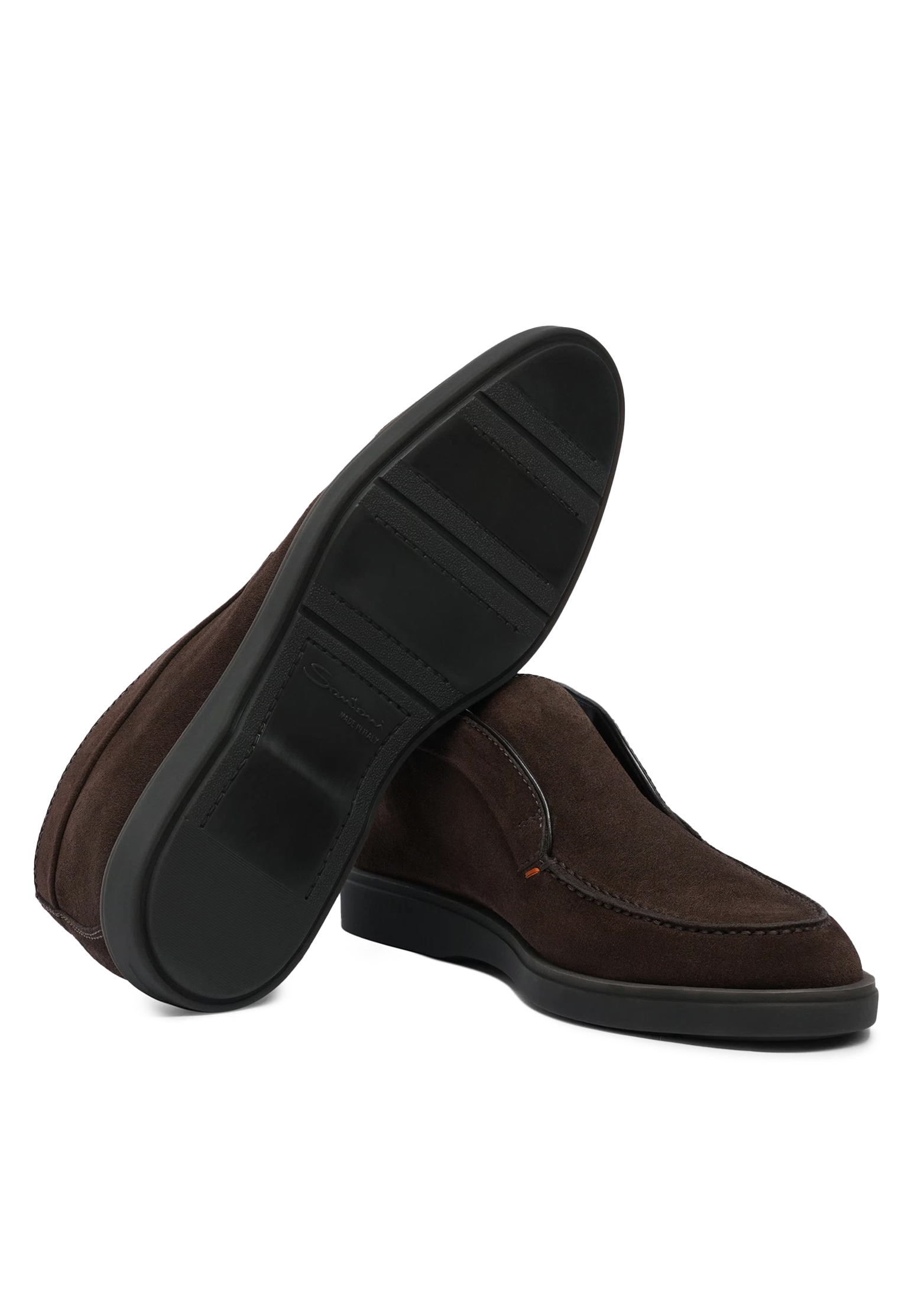 

Лоферы SANTONI, Коричневый, Коричневый