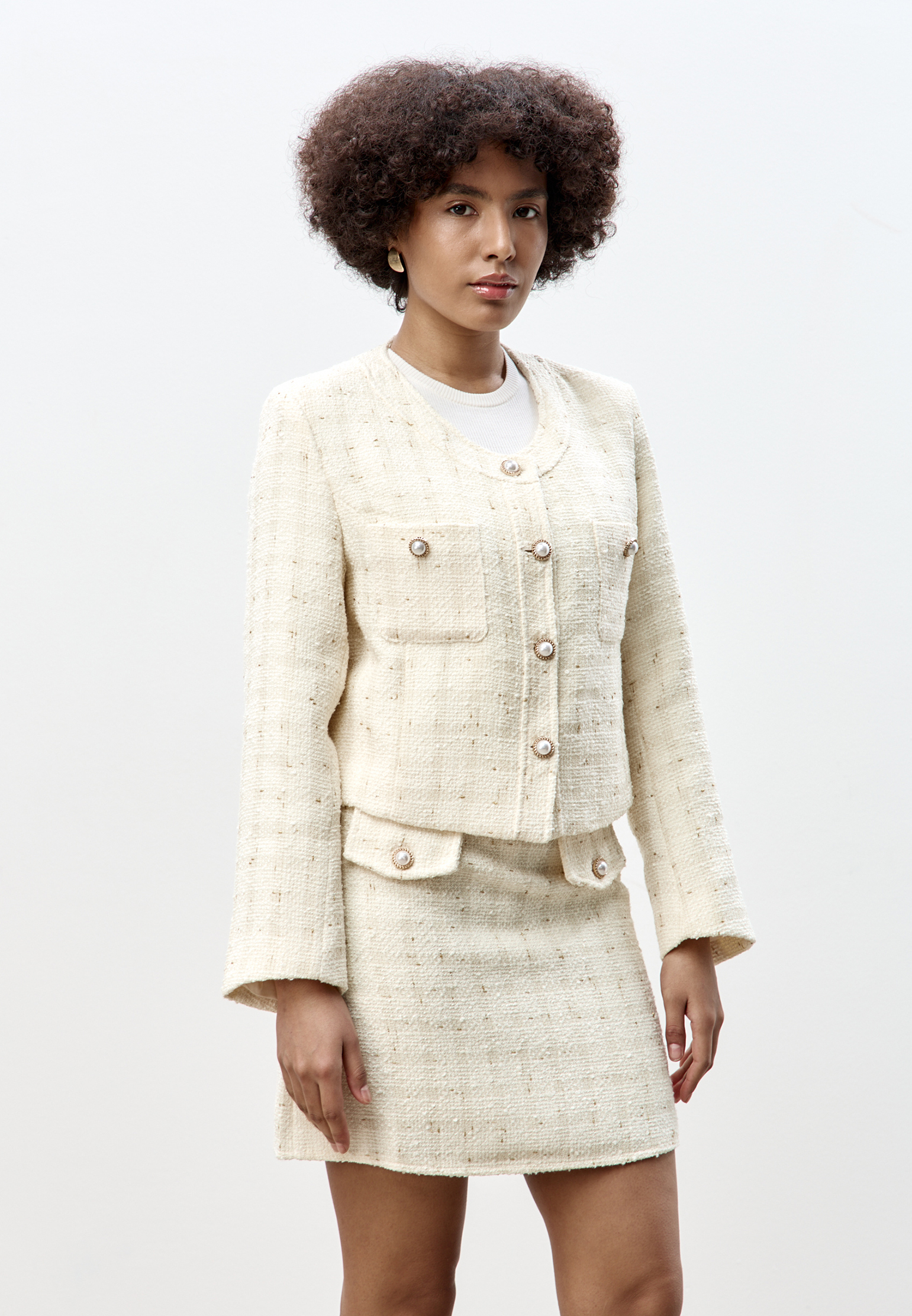 

Жакет AZUR, Белый, Белый