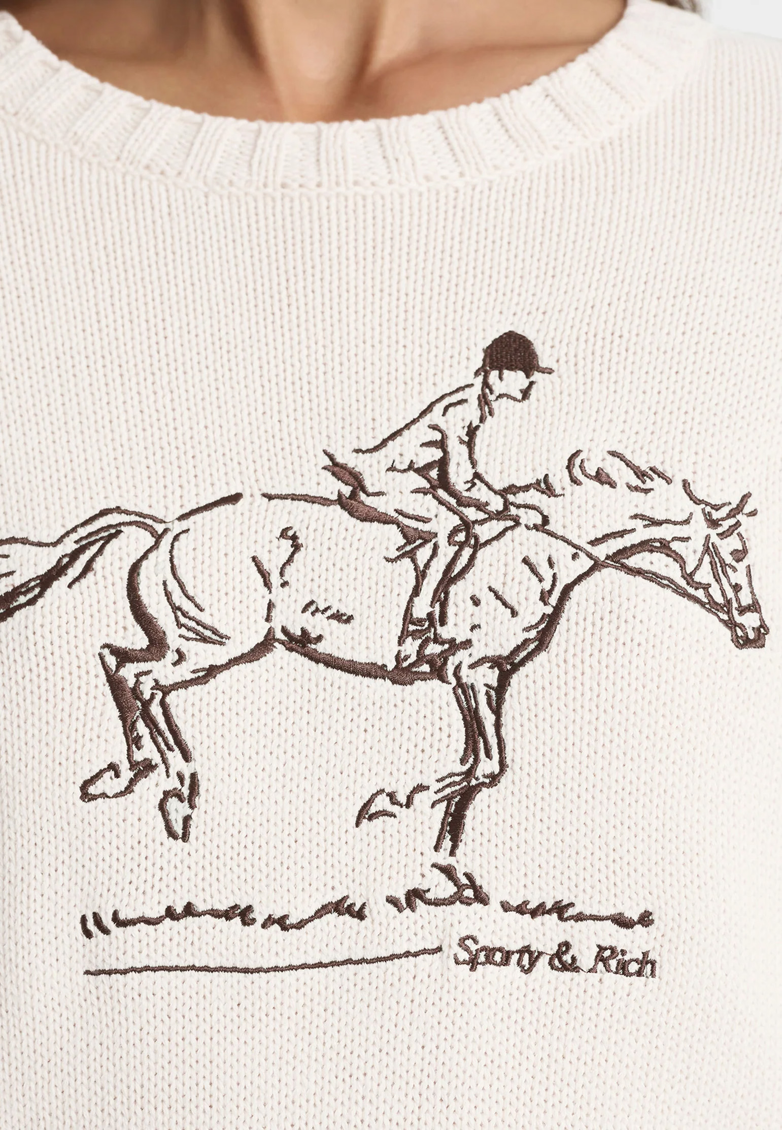 

Джемпер SPORTY&RICH, Бежевый, Бежевый