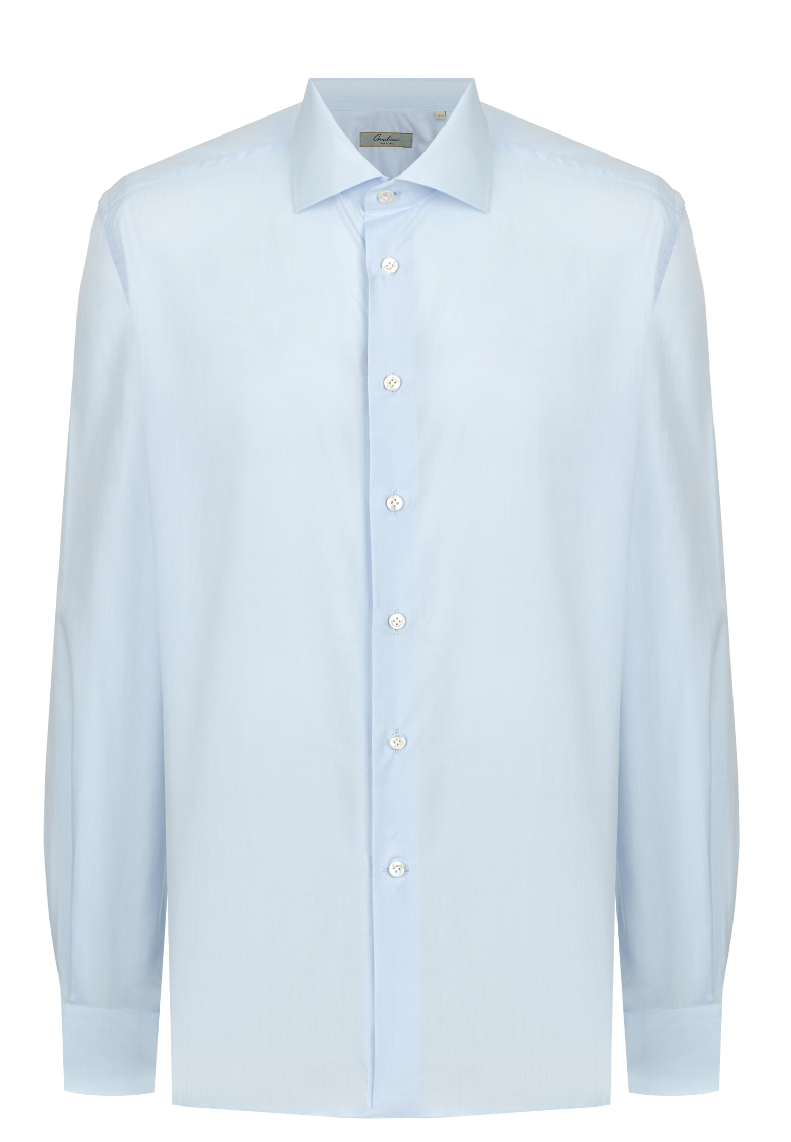 Рубашка CORNELIANI Голубой, размер 39 178689 - фото 1