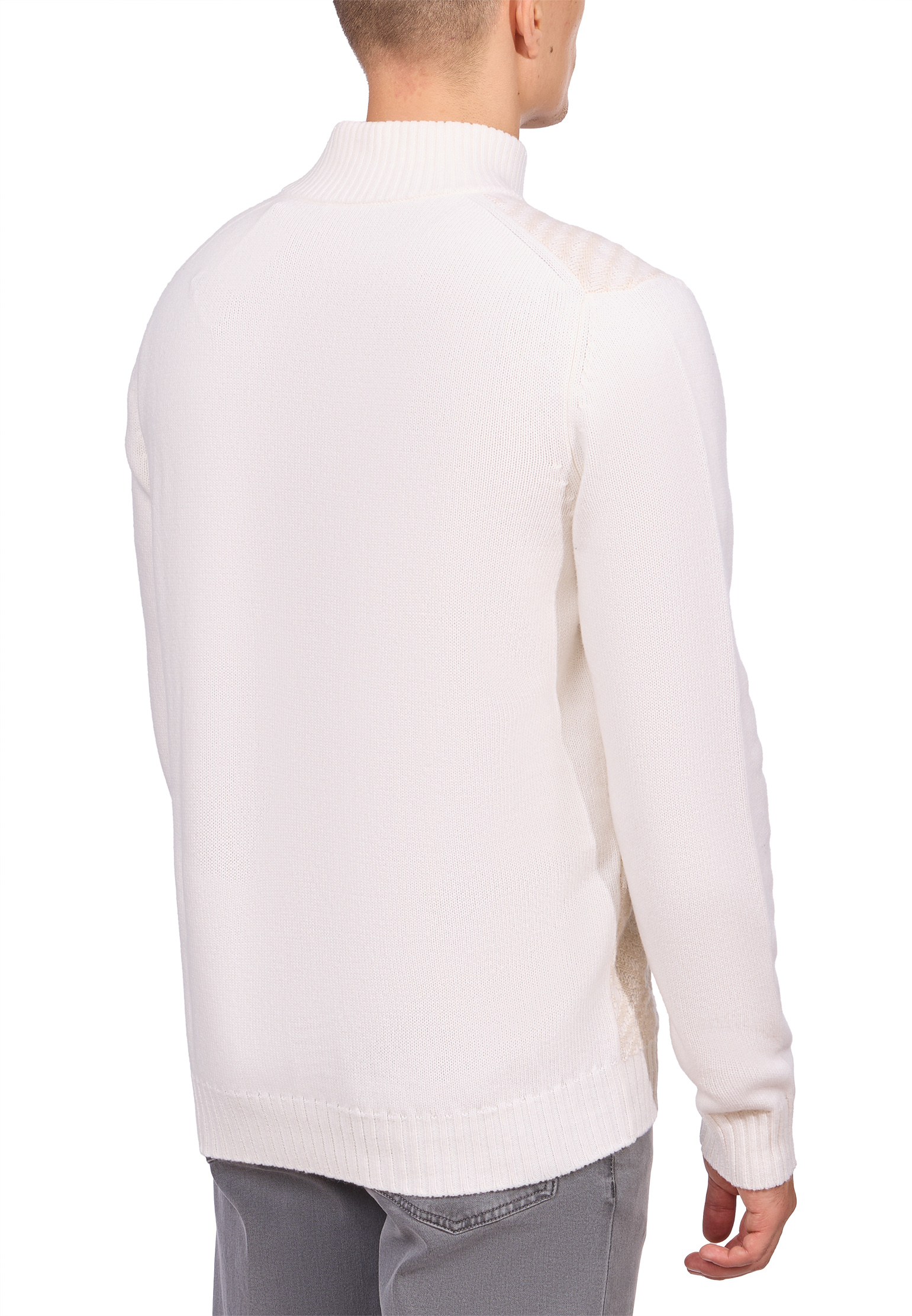 

Свитер на молнии STEFANO RICCI, Бежевый, Бежевый