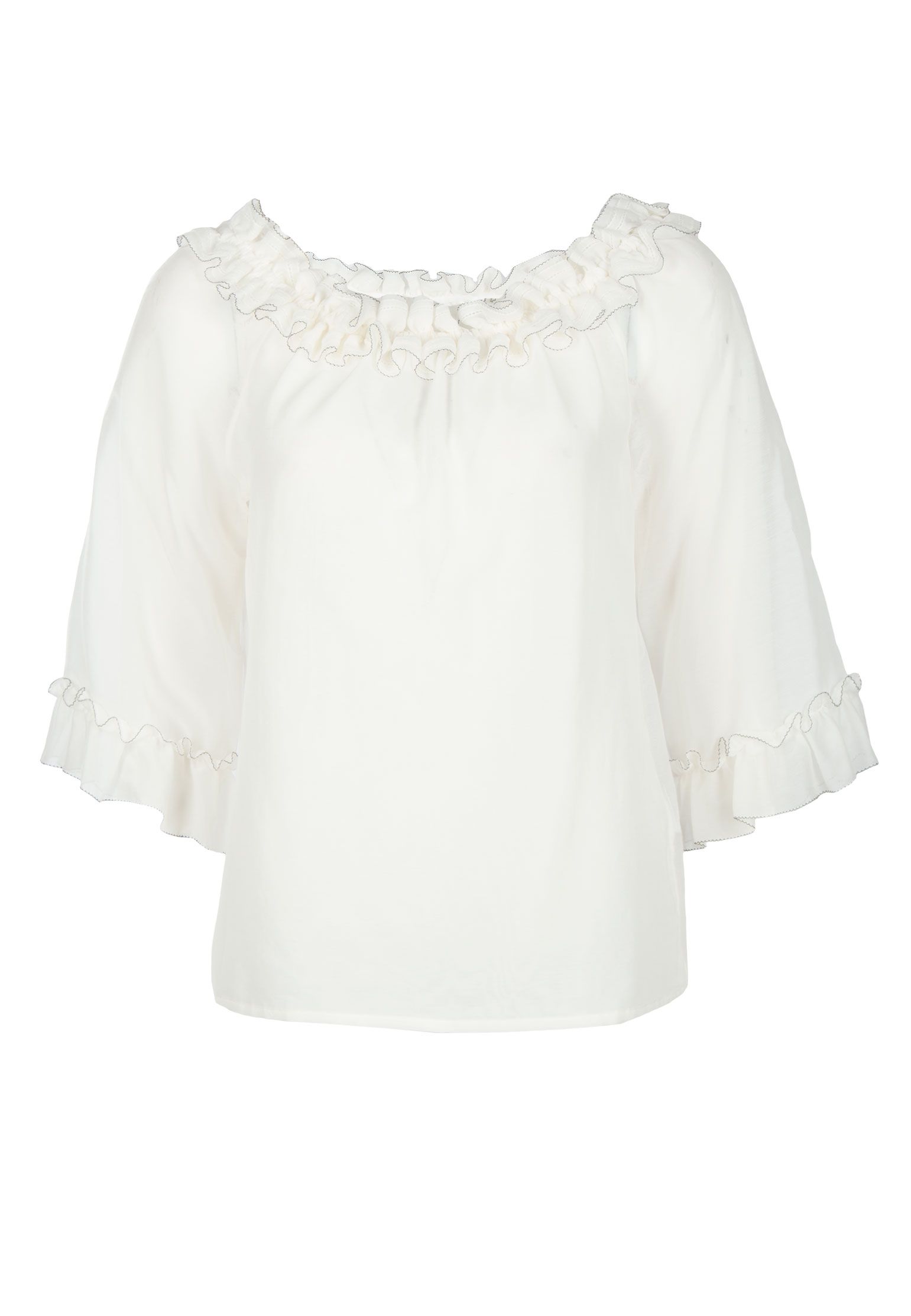 

Блуза BLUMARINE, Бежевый, Бежевый