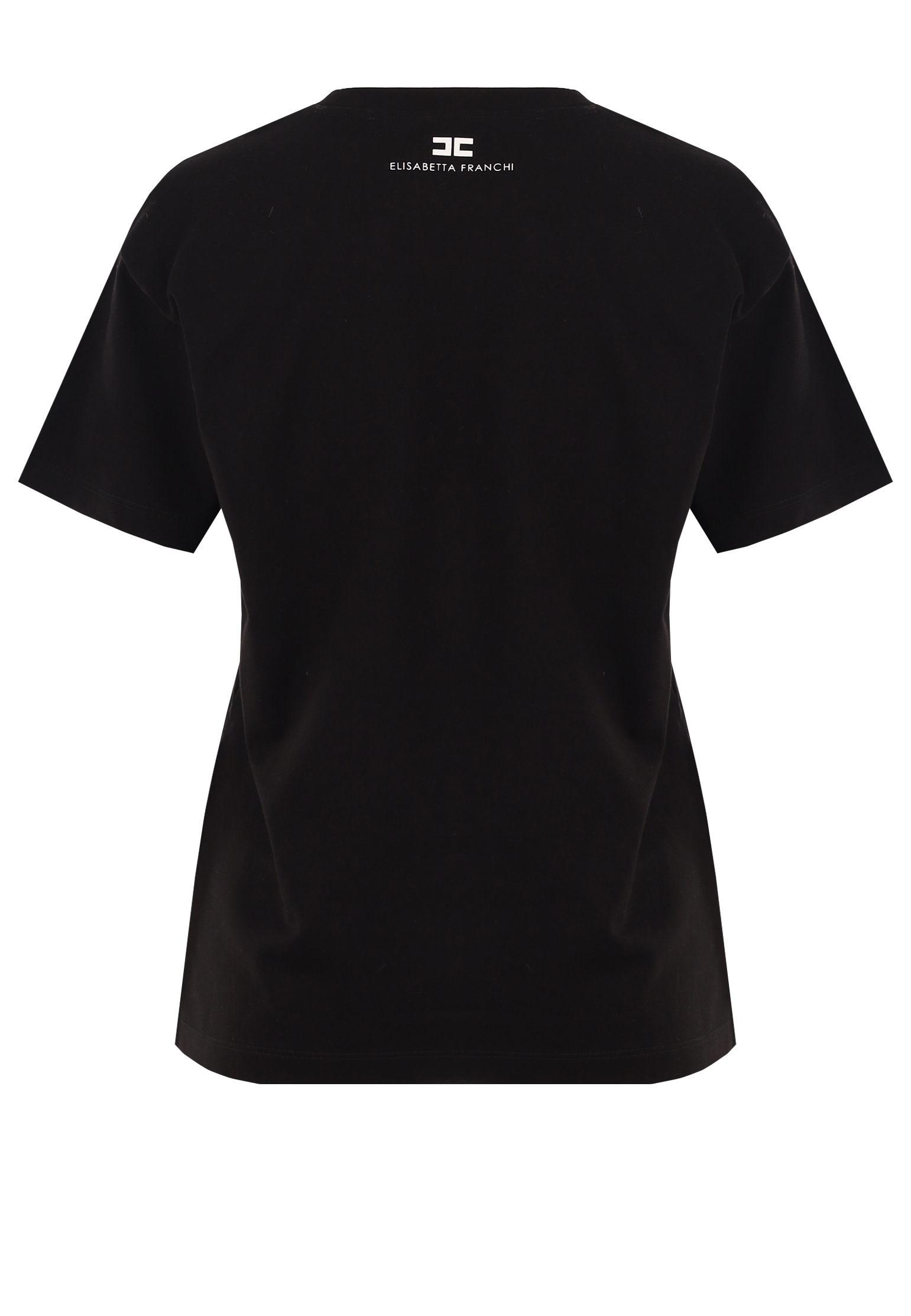 

Футболка ELISABETTA FRANCHI, Черный, Черный