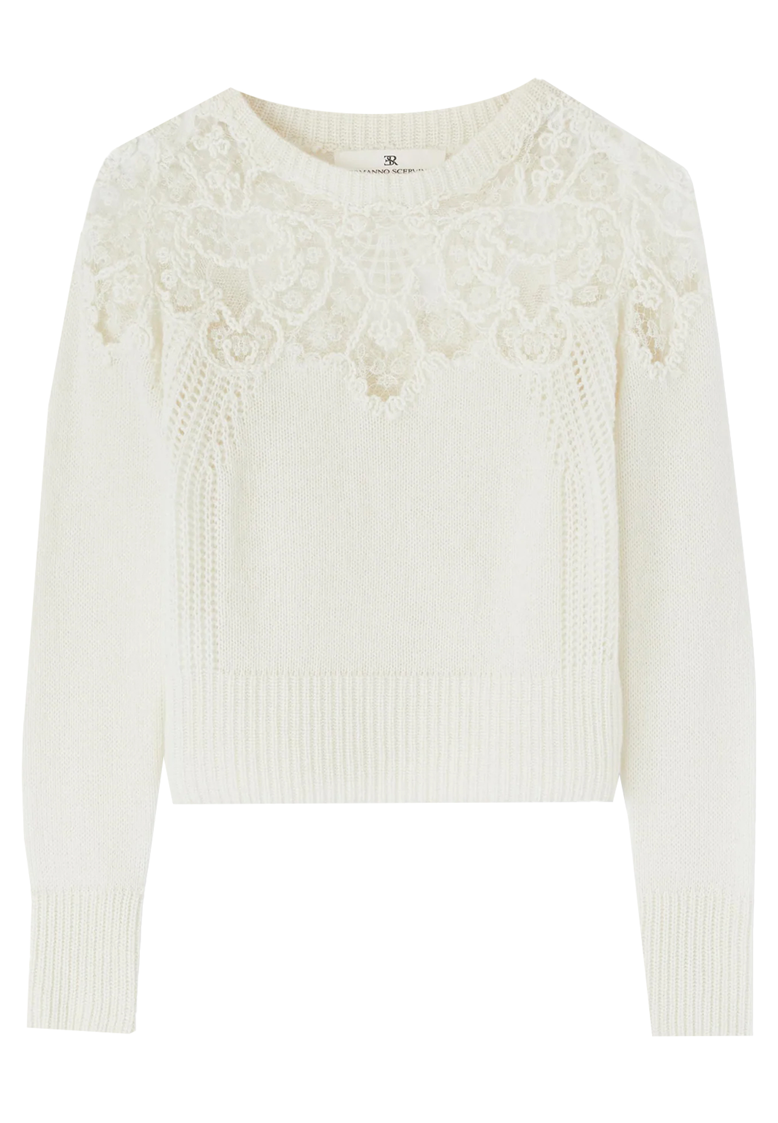 

Джемпер ERMANNO SCERVINO, Белый, Белый