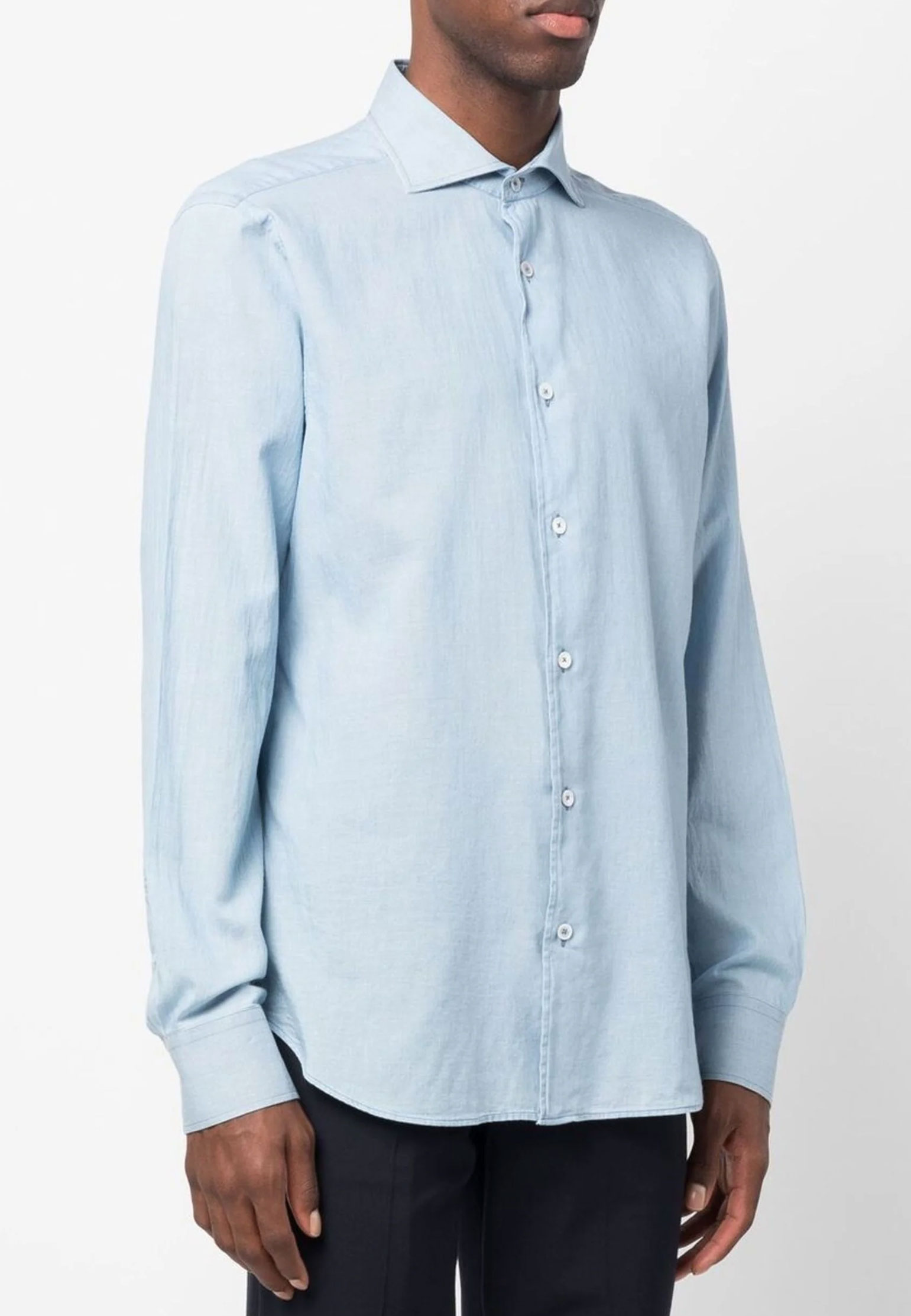 Рубашка FEDELI Голубой, размер 42