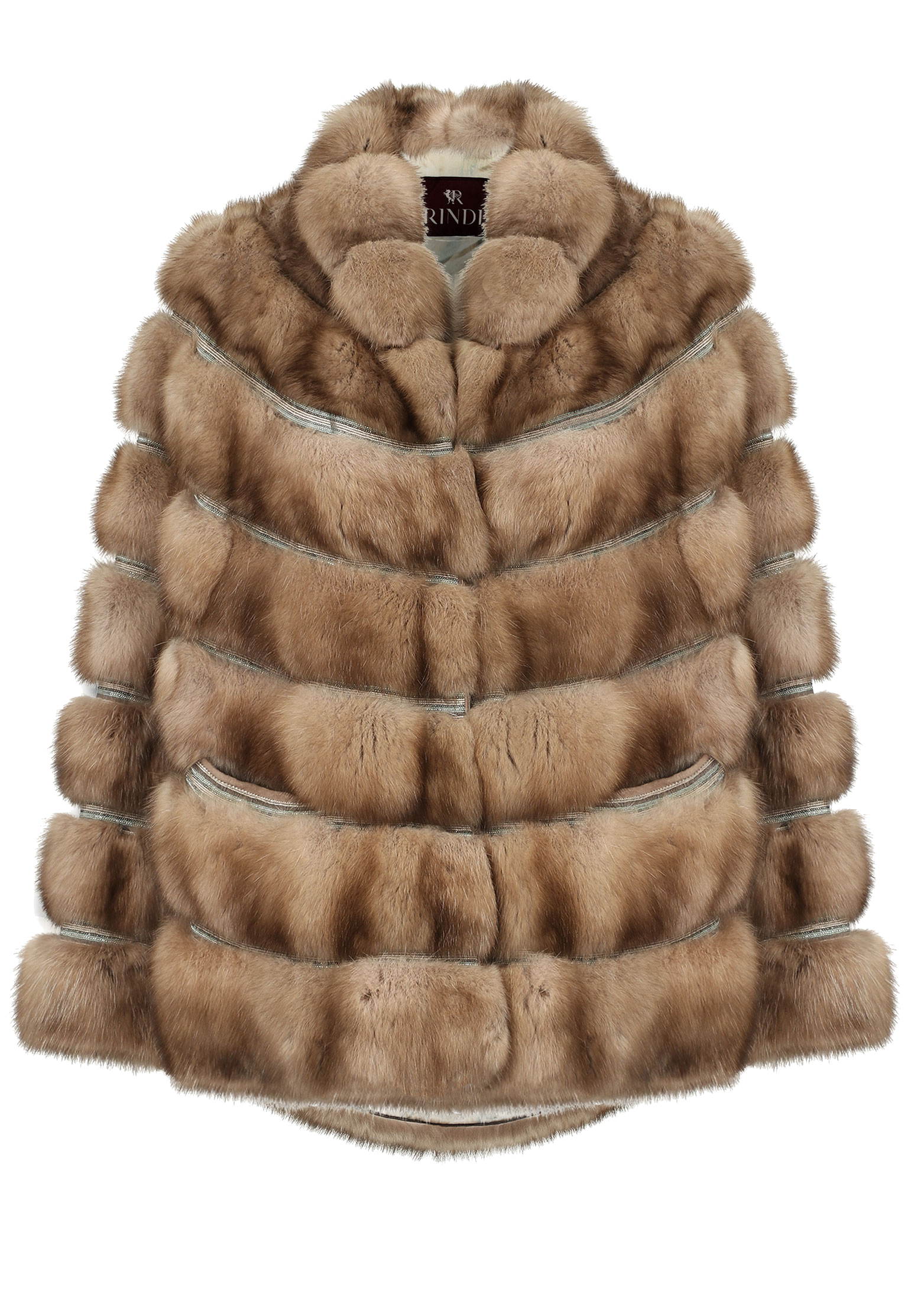 

Шуба RINDI, Коричневый, Коричневый