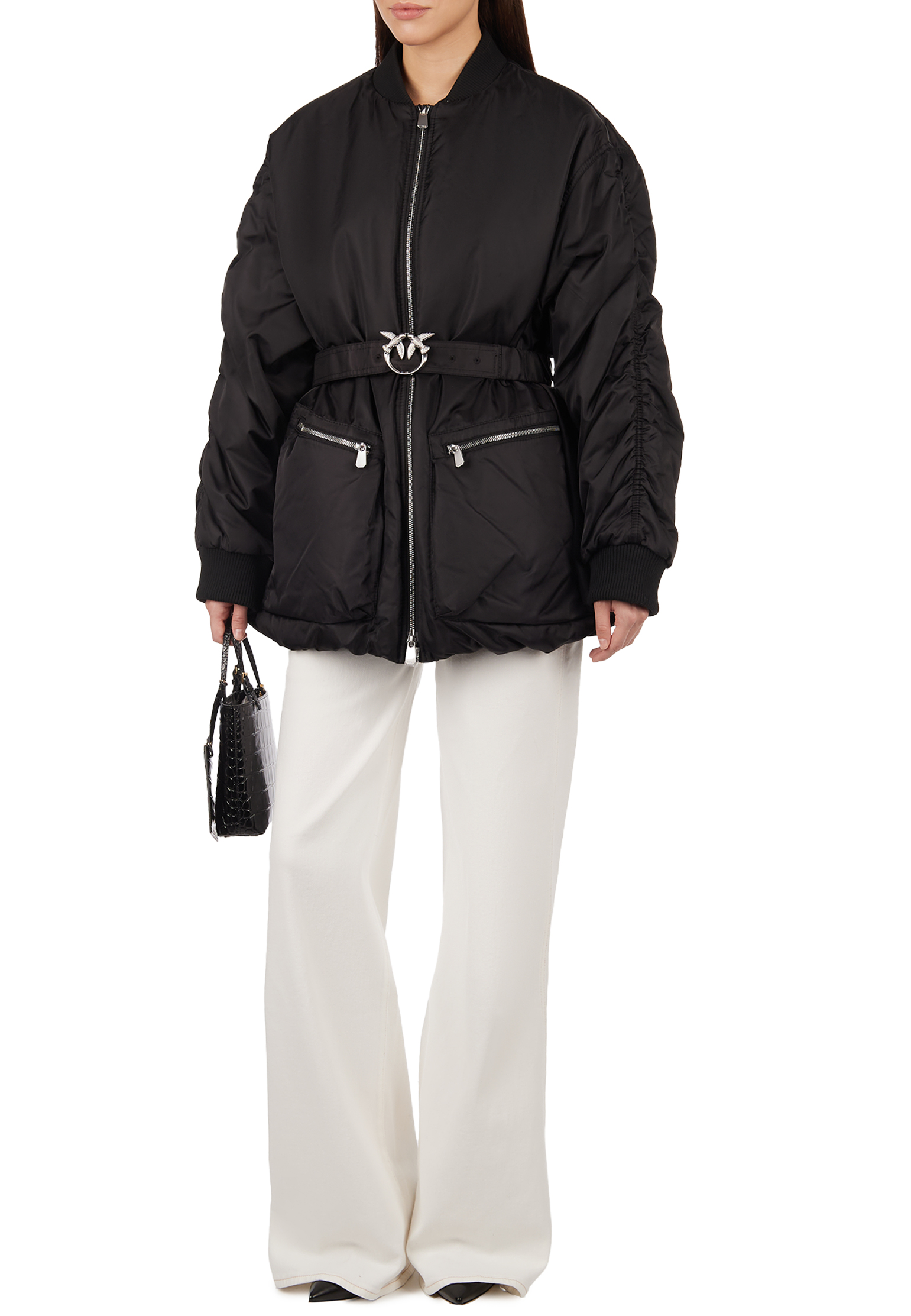 

Куртка PINKO, Черный, Черный