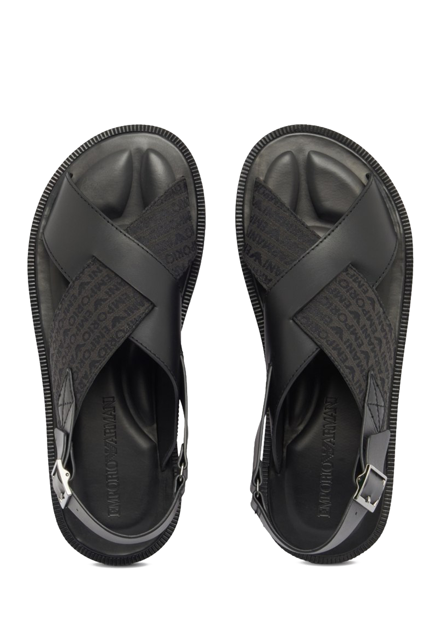 

Сандалии EMPORIO ARMANI, Черный, Черный