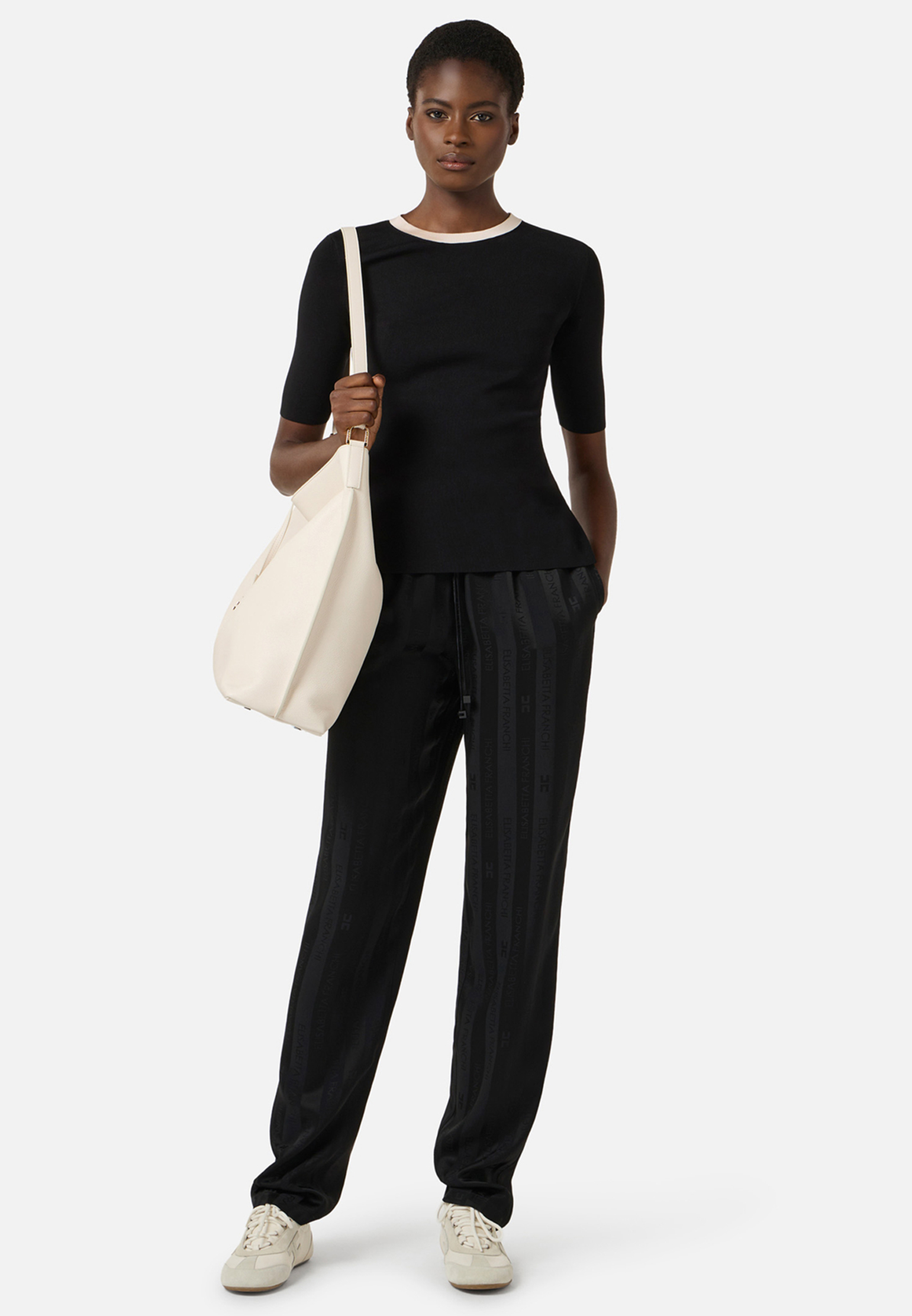 

Джемпер ELISABETTA FRANCHI, Черный, Черный