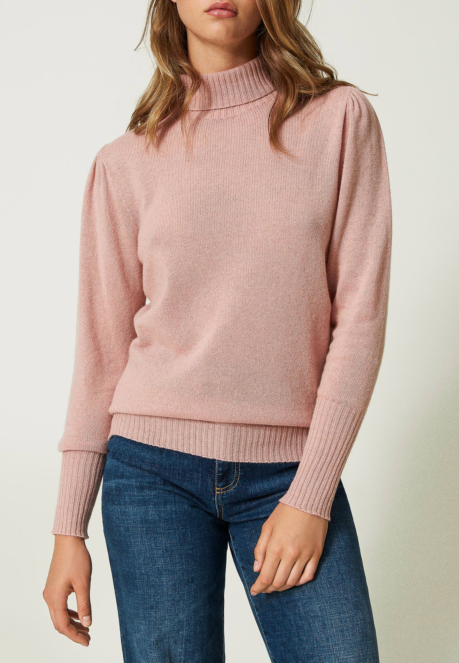 Пуловер TWINSET Milano Розовый, размер S 164836 - фото 1
