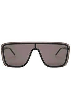 Солнцезащитные очки с монолинзой SAINT LAURENT
