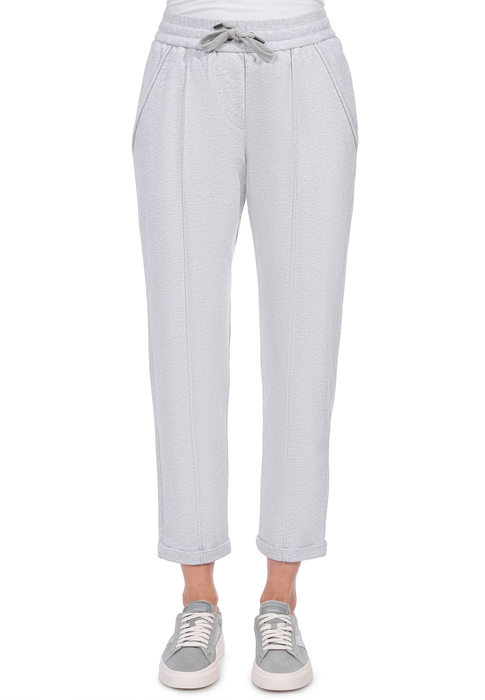 

Брюки BRUNELLO CUCINELLI, Серый, Серый